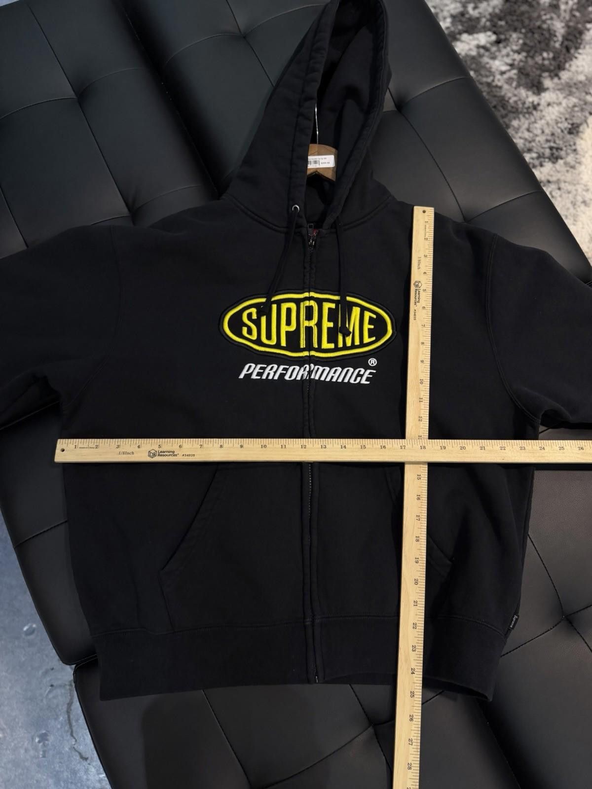 Supreme Supreme Performance Zip Up Hooded Sweatshirt Black Size (M) Size US M / EU 48-50 / 2 - 9 Thumbnail