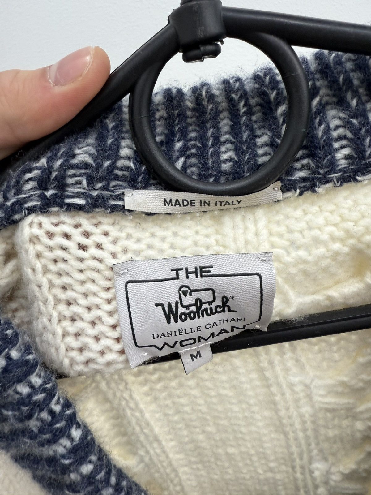 Woolrich Woolen Mills Woolrich x Danielle Cathari Wool Asymmetrical Sweater Size M / US 6-8 / IT 42-44 - 3 Thumbnail