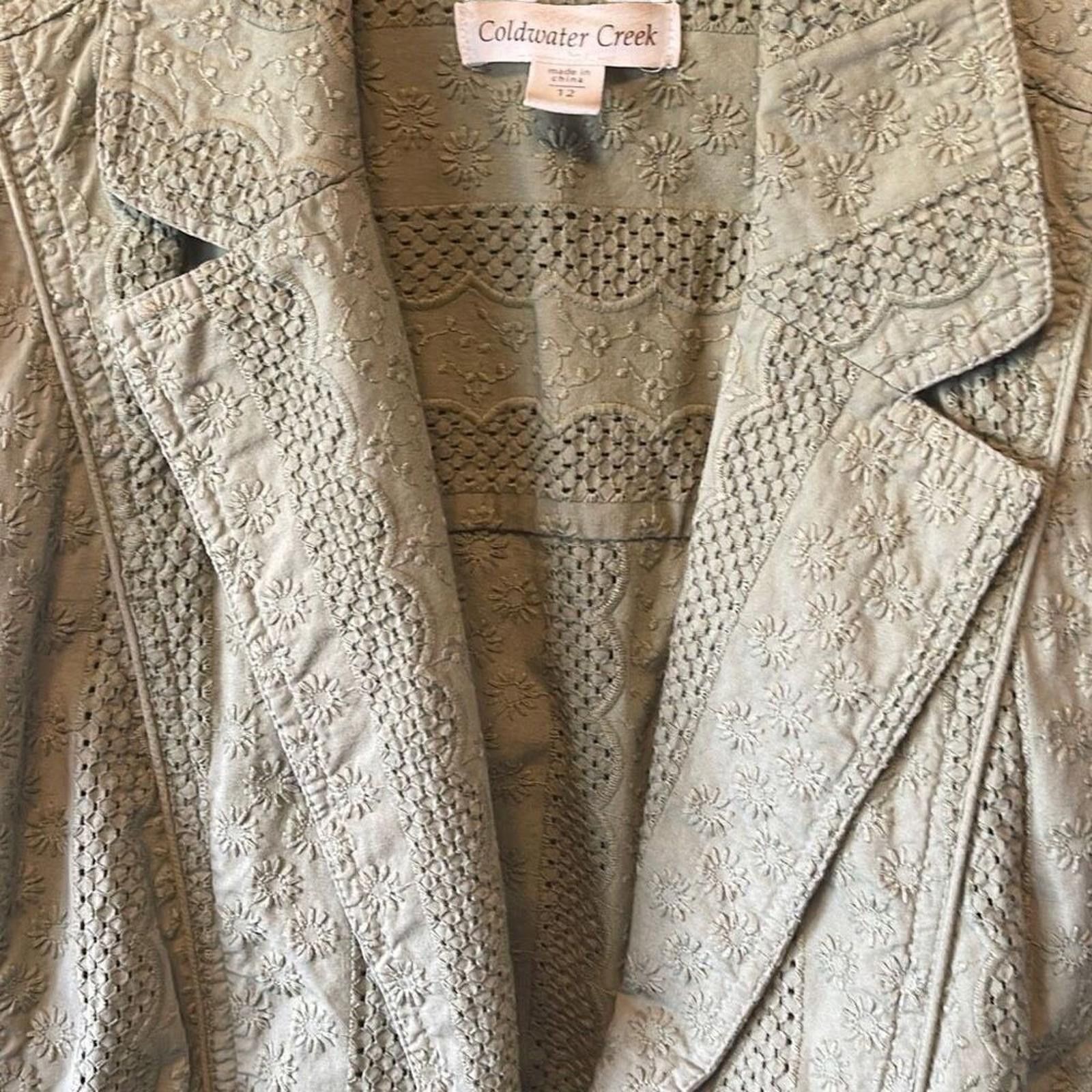 Coldwater Creek Coldwater Creek sage green jacket size 12 Size XL / US 12-14 / IT 48-50 - 6 Thumbnail