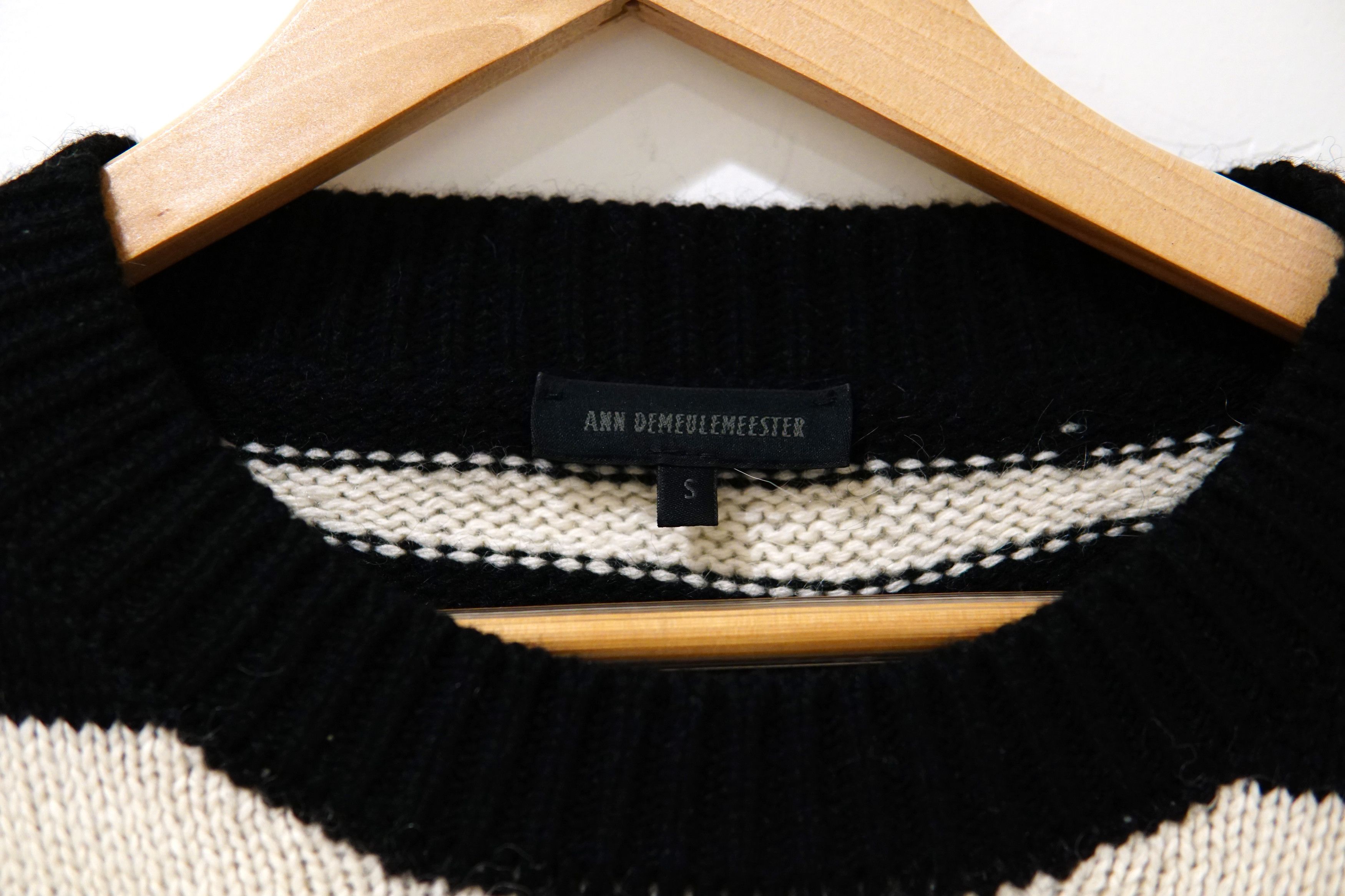 Ann Demeulemeester Striped Wool Knit Size US M / EU 48-50 / 2 - 4 Thumbnail