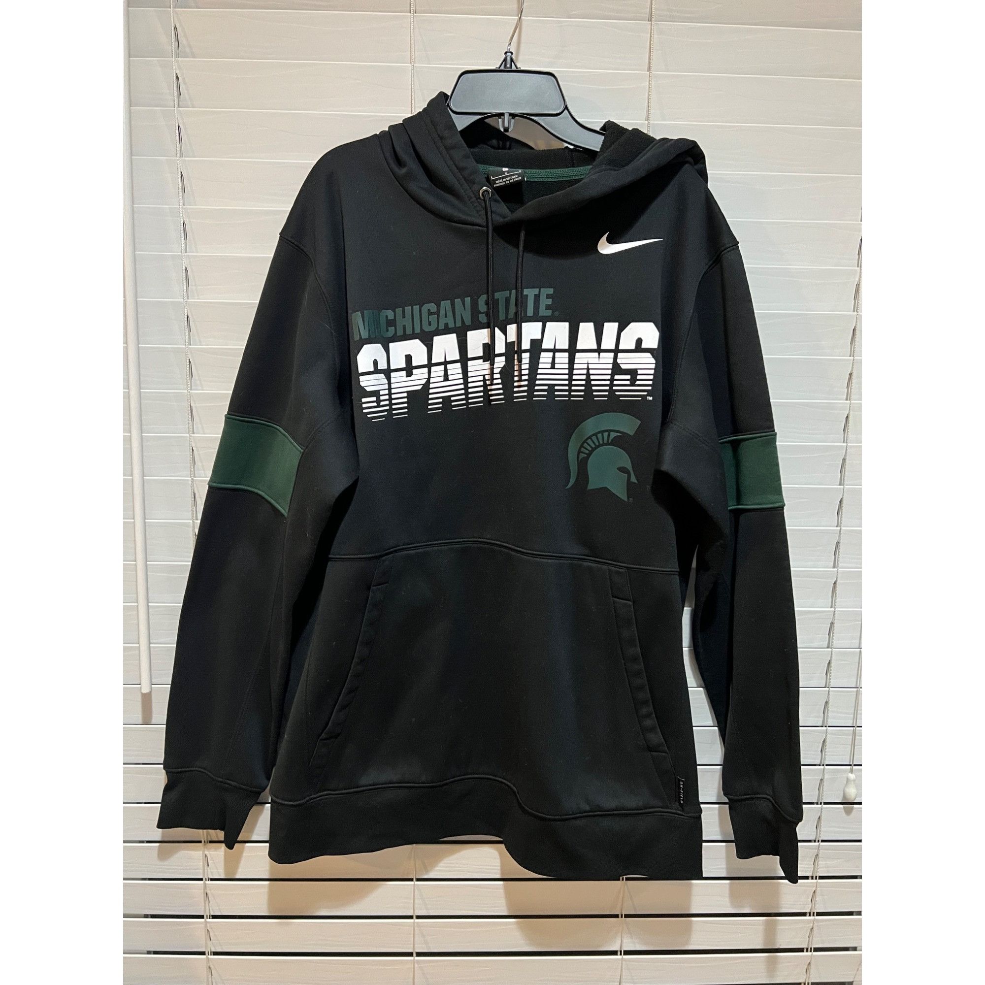 Nike Nike Michigan State Spartans Hoodie - Size L Size US L / EU 52-54 / 3 - 1 Thumbnail