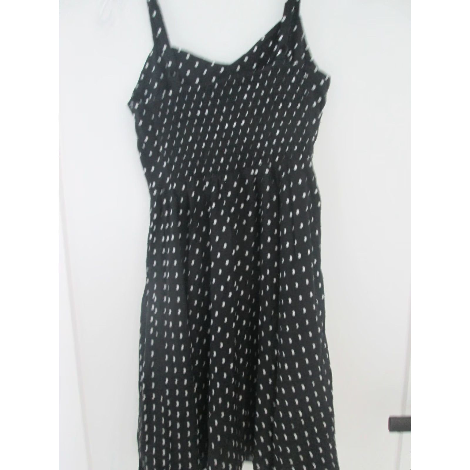 old navy black and white polka dot dress Maddie Short Sleeve Dress main image 1