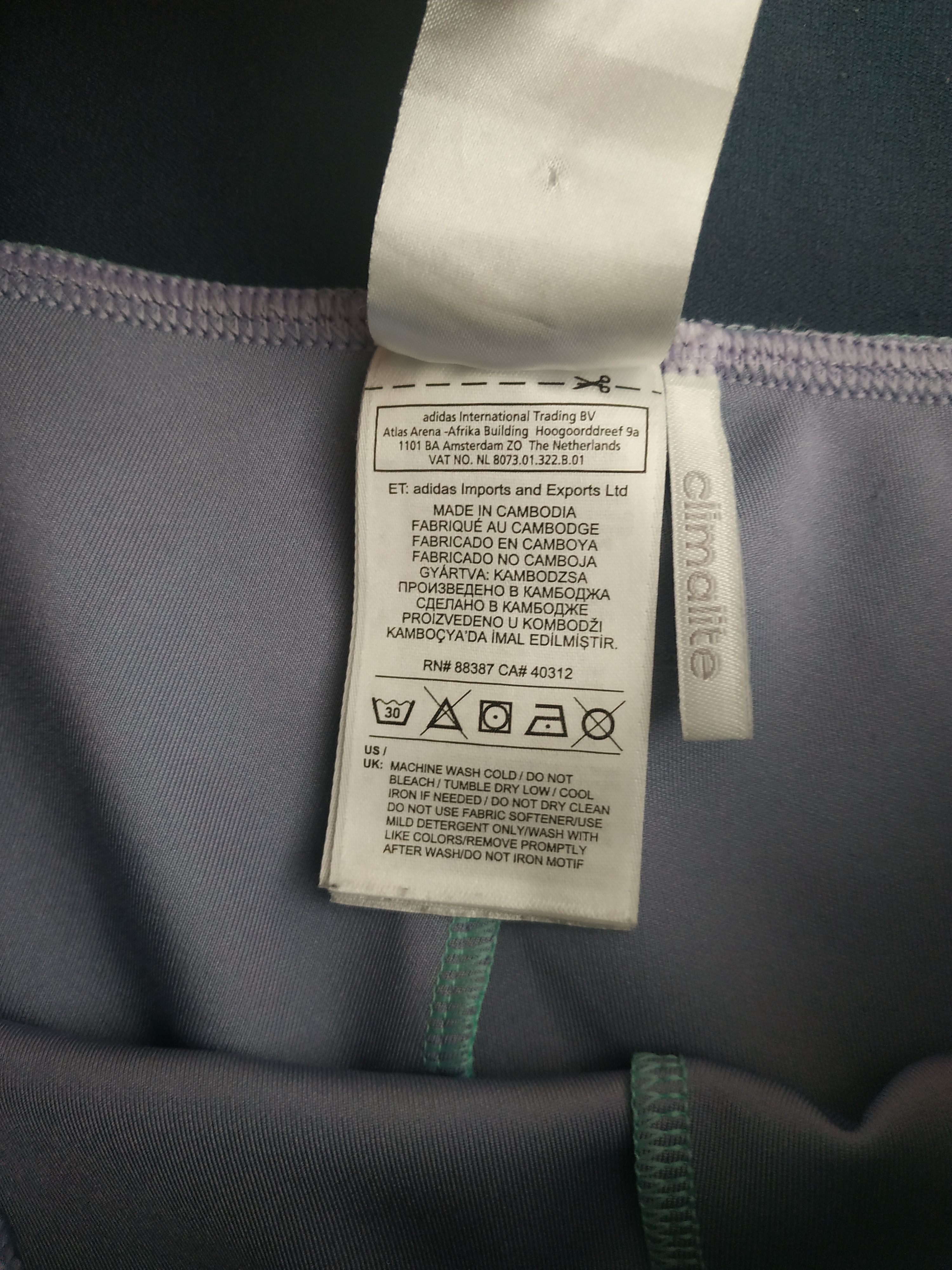 Adidas × Stella McCartney ADIDAS x Stella McCartney Women's Leggings, s. MEDIUM Size 30" / US 8 / IT 44 - 10 Thumbnail