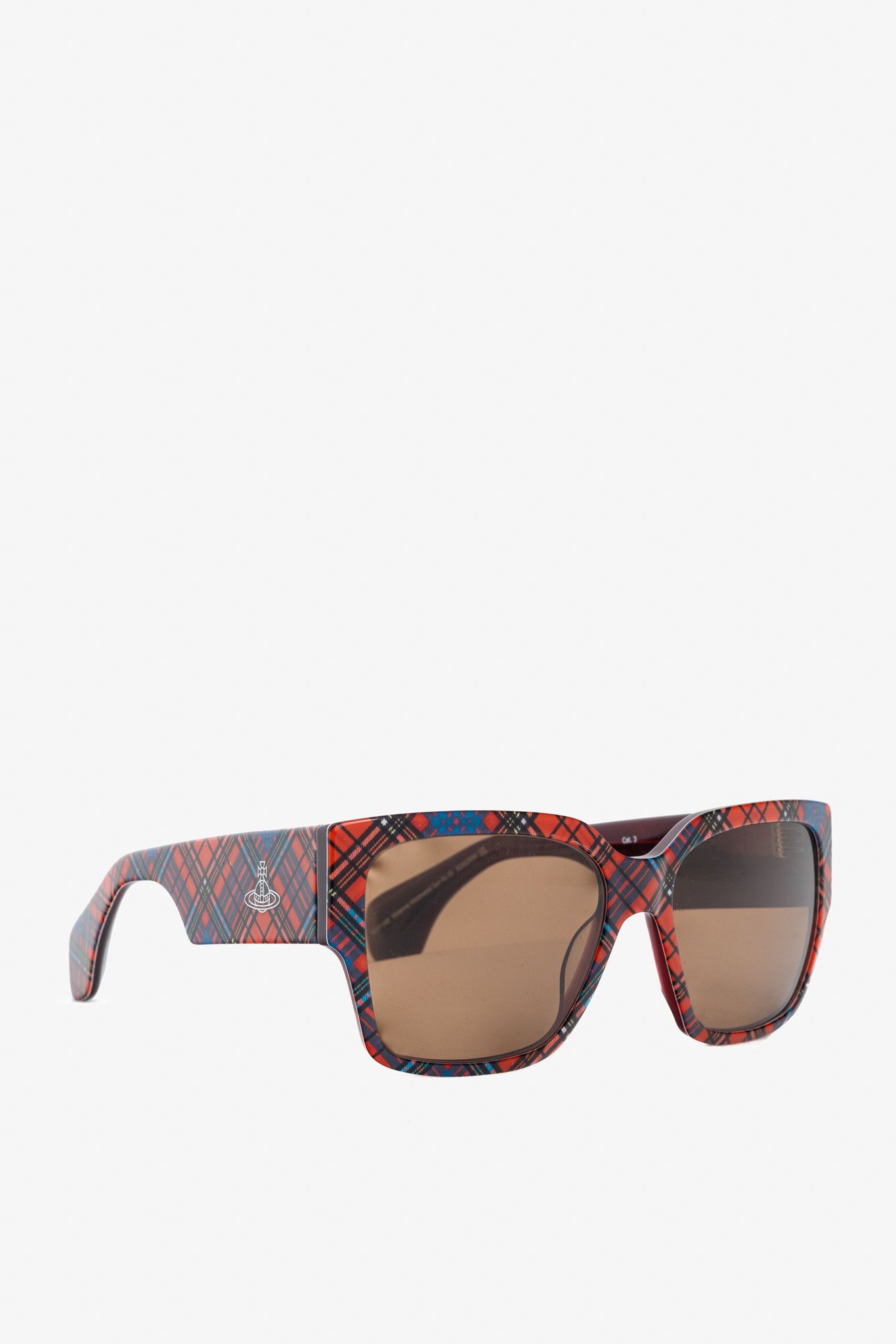 Vivienne Westwood Vivienne Westwood Sun RX 01 Red-Tartan Square