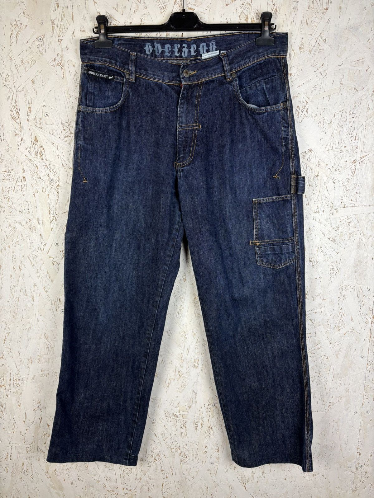 Streetwear × Stussy × Vintage Stussy Classic Jean Denim Washed 