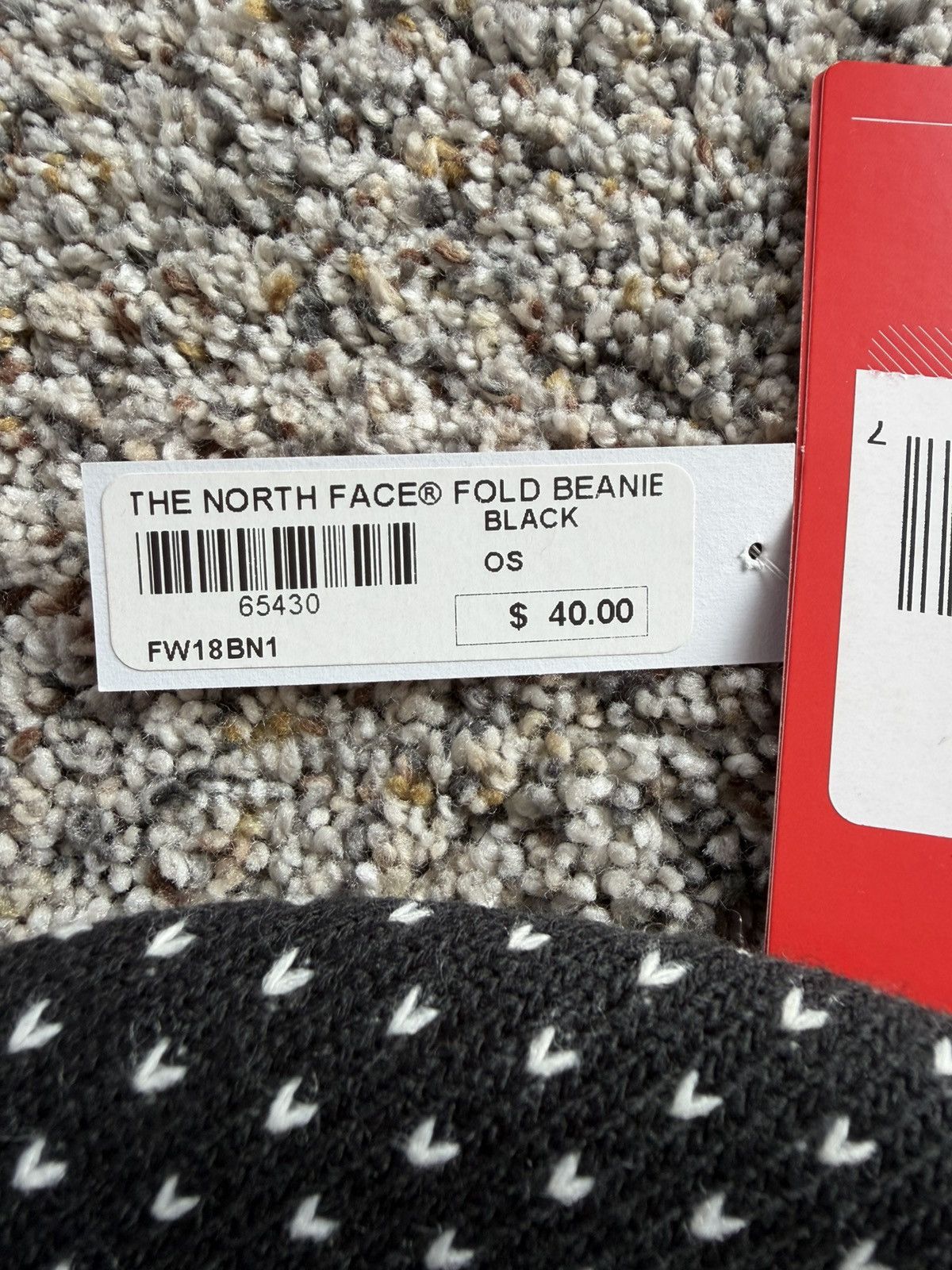 Supreme Supreme north face beanie black FW18 Size ONE SIZE - 5 Thumbnail