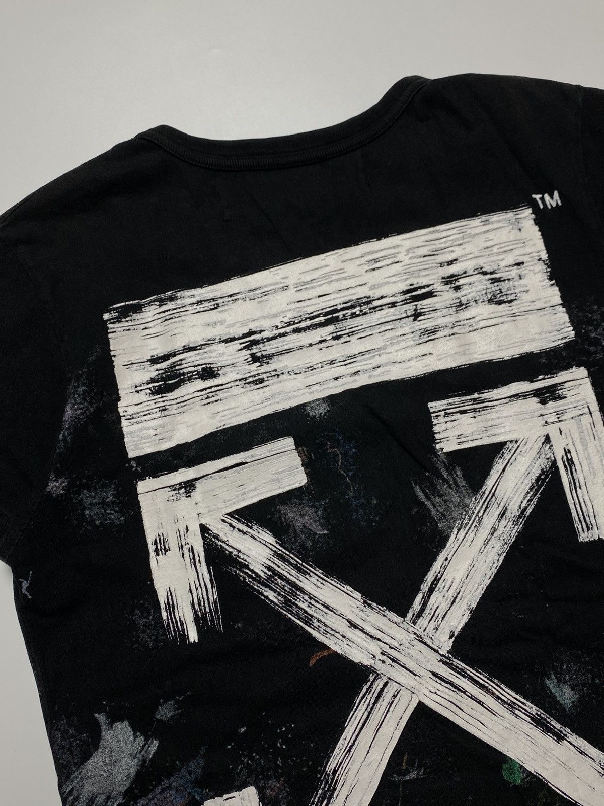 Off-White Off-White Galaxy Brushed Arrow T-Shirt Size US S / EU 44-46 / 1 - 2 Thumbnail