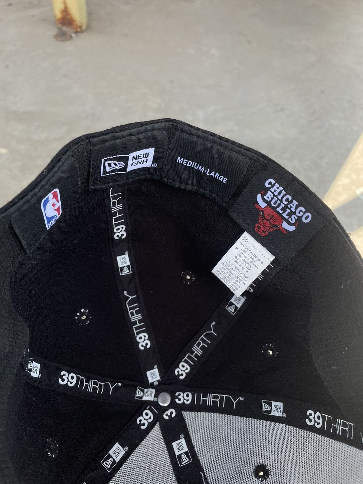 NBA × New Era New Era Chicago Bulls NBA Y2K Hip Hop Rap Hat Cap Size ONE SIZE - 4 Thumbnail