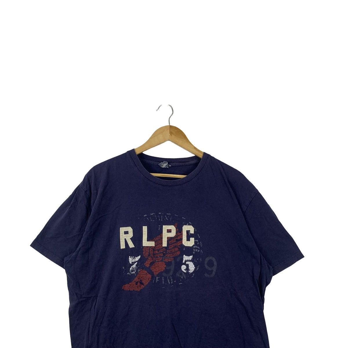 Polo Ralph Lauren Vintage POLO RALPH LAUREN P-Wing Logo Tee Shirt Top Stadium Size US XL / EU 56 / 4 - 2 Thumbnail