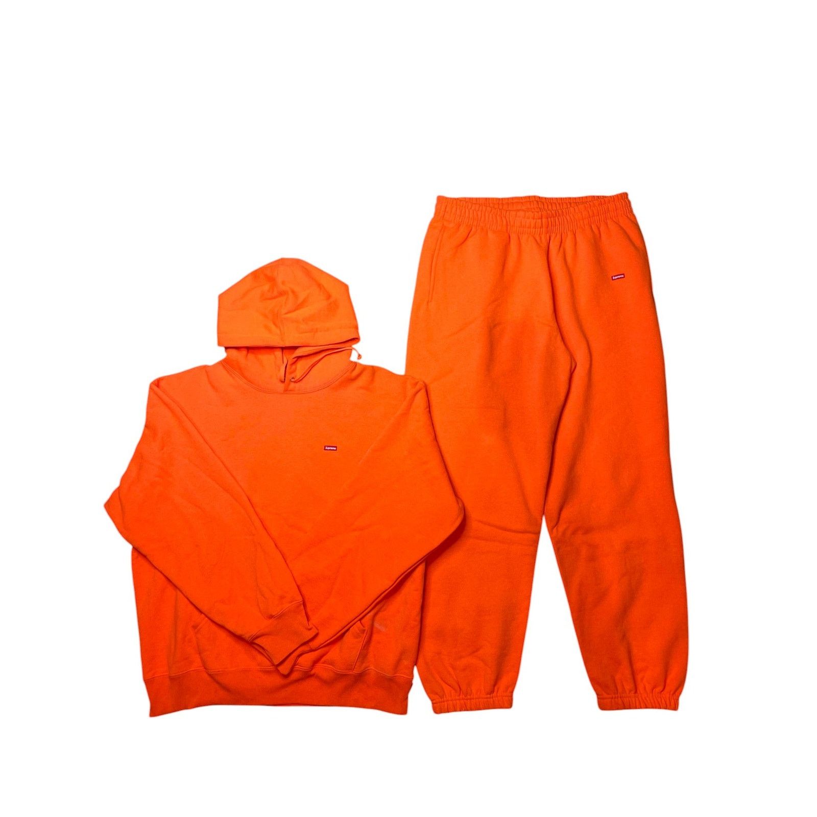 Supreme Supreme Small Box Logo Orange Sweatsuit Size US L / EU 52-54 / 3 - 1 Thumbnail