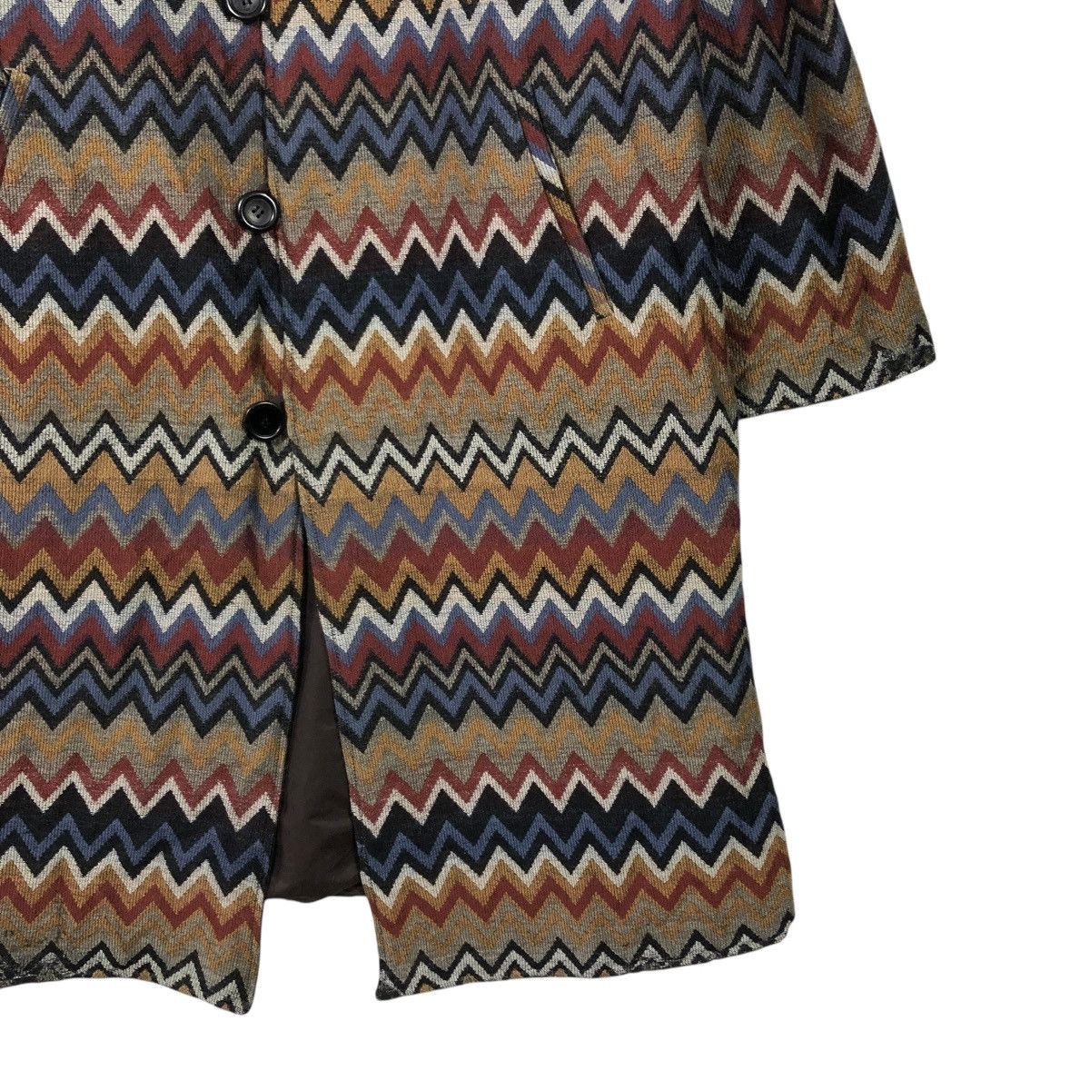 Missoni 🔥VINTAGE REVERSIBLE LONG JACKET MISSONI DONNA NAVAJO DESIGN Size US M / EU 48-50 / 2 - 9 Thumbnail