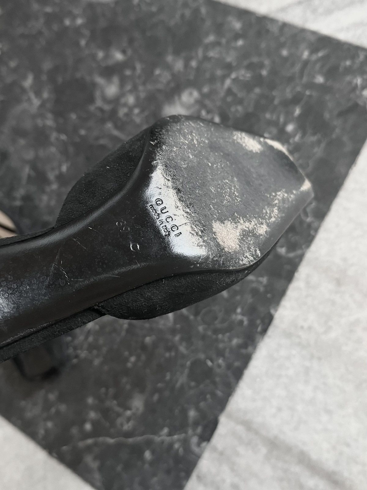 Gucci Tom Ford for Gucci Era Leather Mules with Heels Size US 9 / IT 39 - 9 Thumbnail