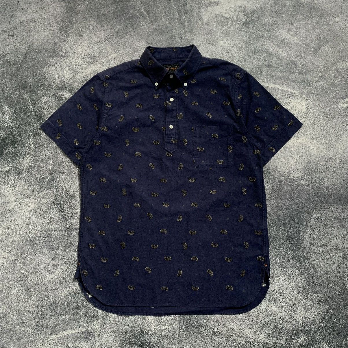Beams Plus 🔥Beams plus Japan Paisley embroidery poloshirt Size US M / EU 48-50 / 2 - 1 Thumbnail