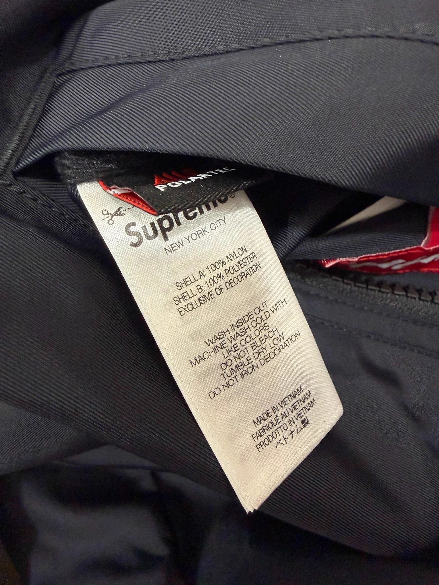 Supreme Supreme Polartec Reversible Track Jacket FW25 L Black Size US L / EU 52-54 / 3 - 6 Thumbnail