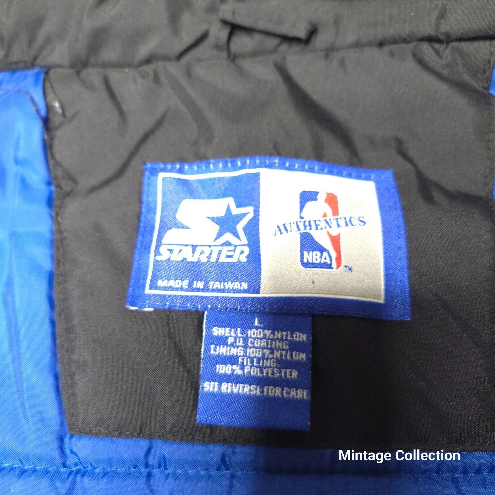 Starter VINTAGE STARTER NBA ORLANDO MAGIC HOODED INSULATED JACKET L Size US L / EU 52-54 / 3 - 10 Thumbnail