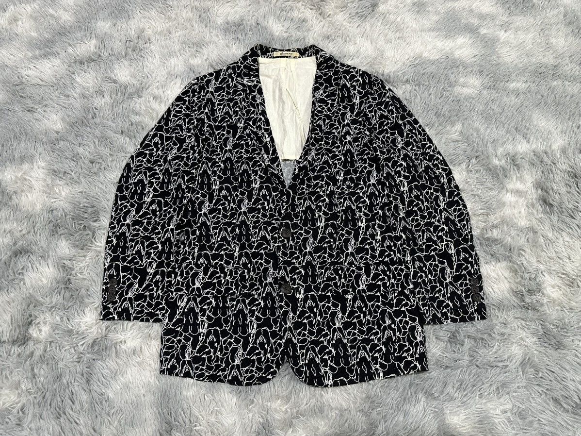 Japanese Brand 🔥Japanese Y2K GDC Original Glamour Jacket Overprinted Size US M / EU 48-50 / 2 - 1 Thumbnail