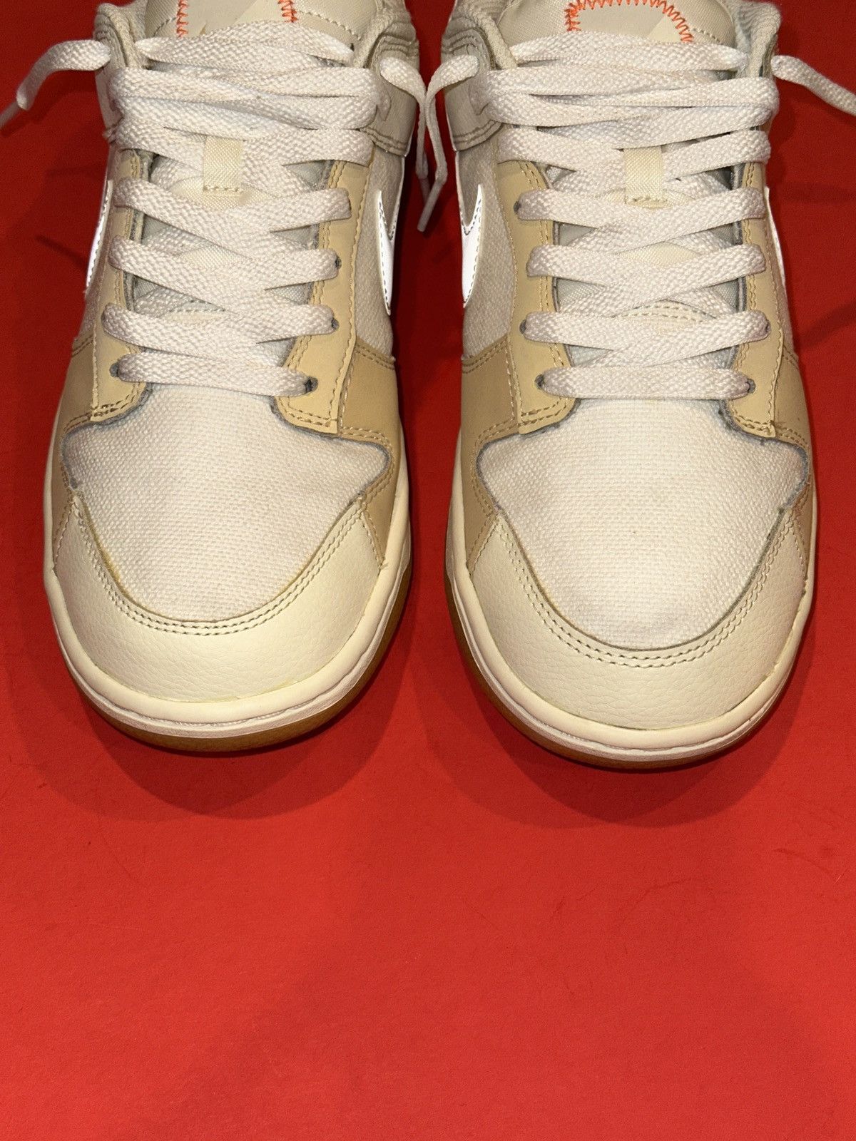 Nike Nike Dunk Low SE “If Lost Return To” Patchwork Sneakers 9 Size US 9 / EU 42 - 2 Thumbnail