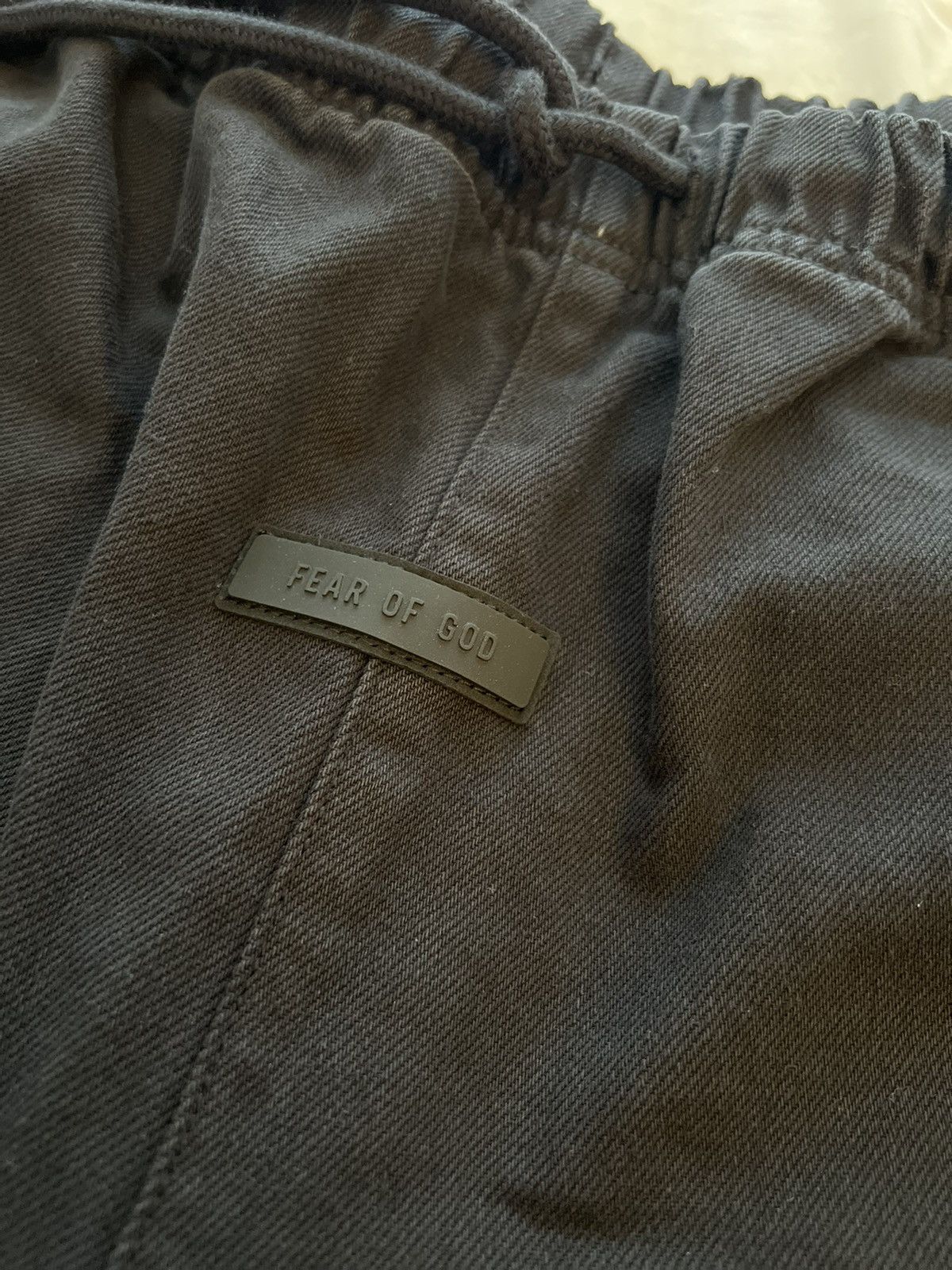 Essentials Fear of God Essentials Denim Lounge Pants Black Medium Size US 32 / EU 48 - 4 Thumbnail