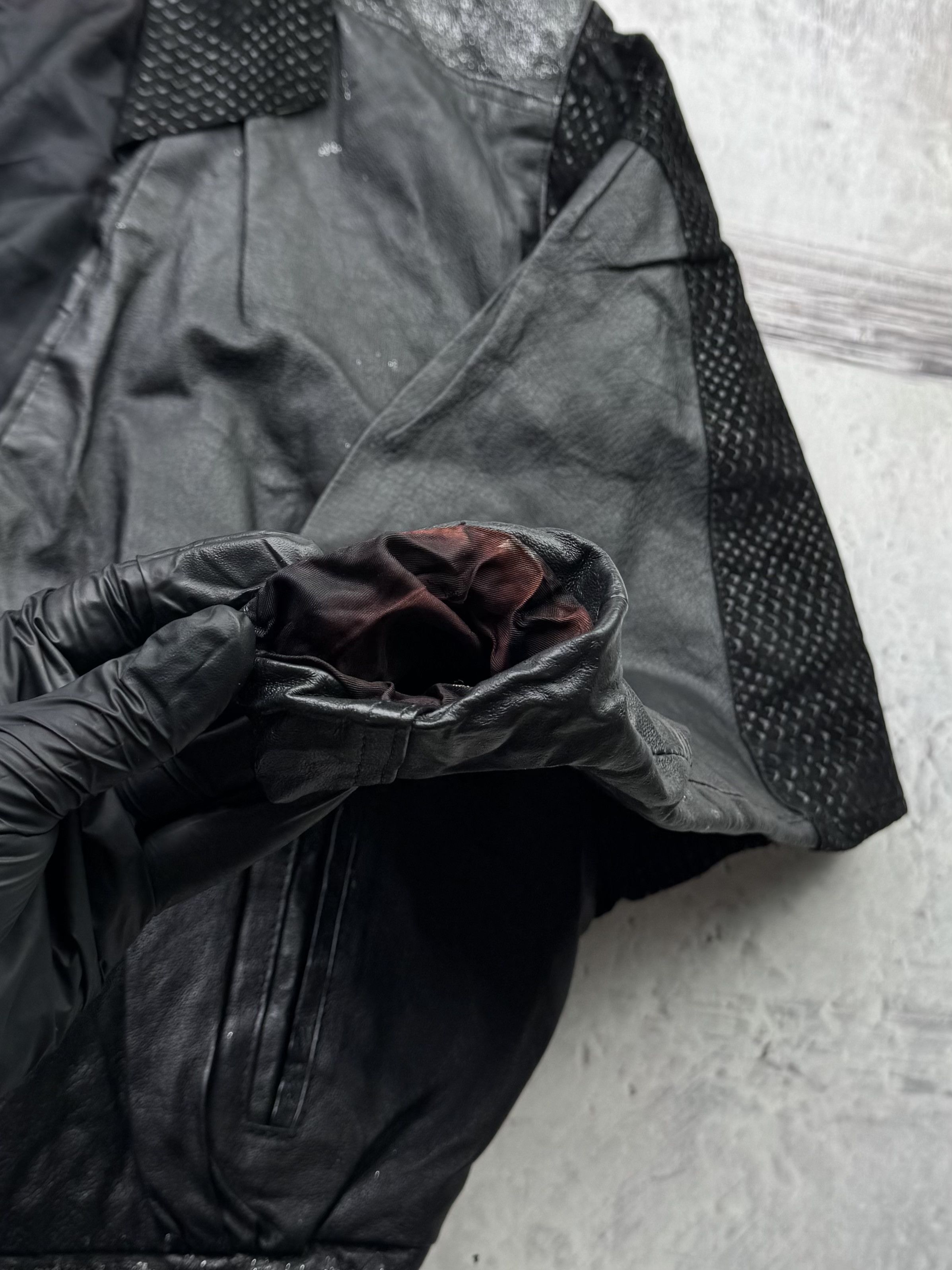 Japanese Brand Vintage 80's Leather Jacket A241(25)D15 Size M / US 6-8 / IT 42-44 - 6 Thumbnail