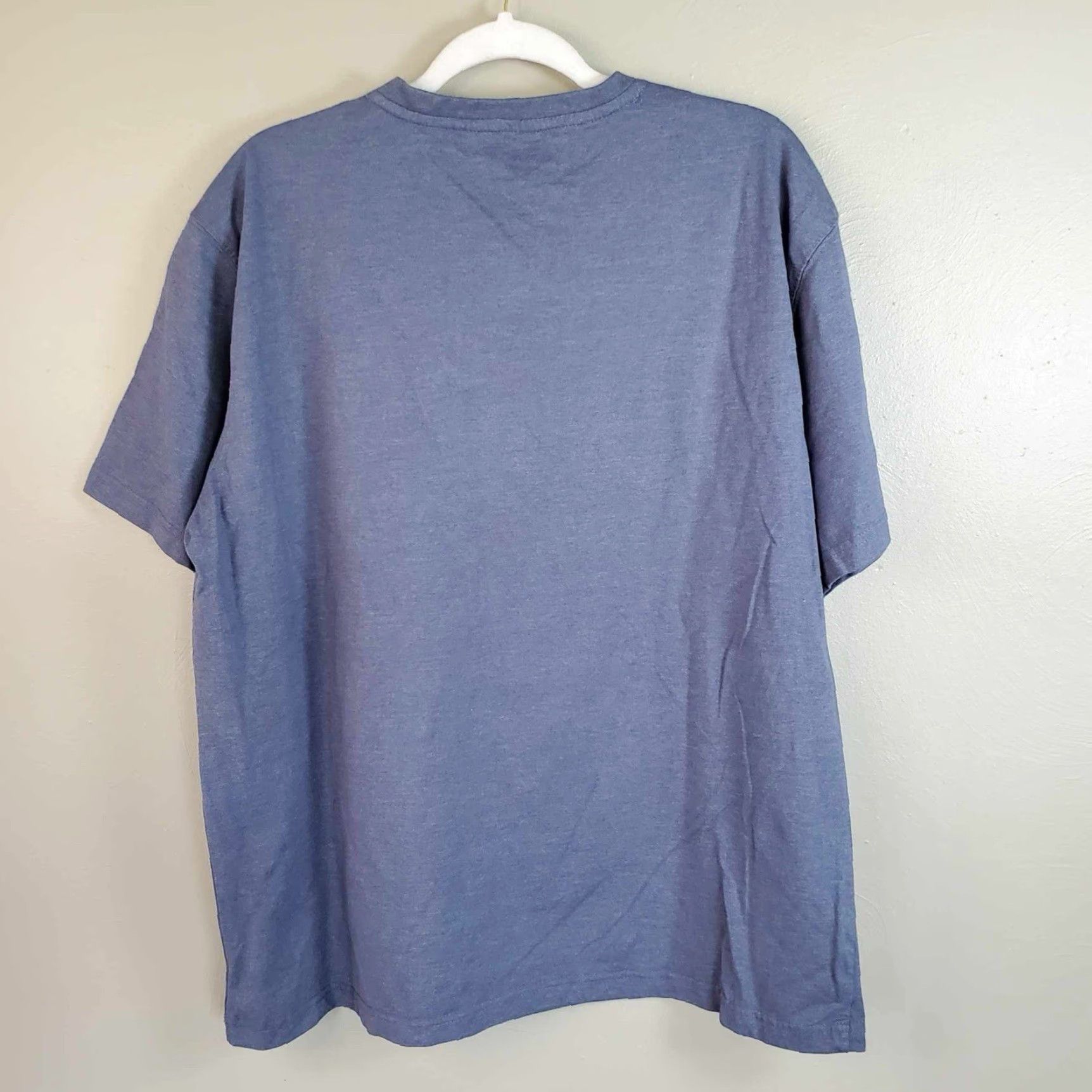 Vintage Stanley Henley Pocket T Shirt Mens XL Blue Workwear Size US XL / EU 56 / 4 - 3 Thumbnail