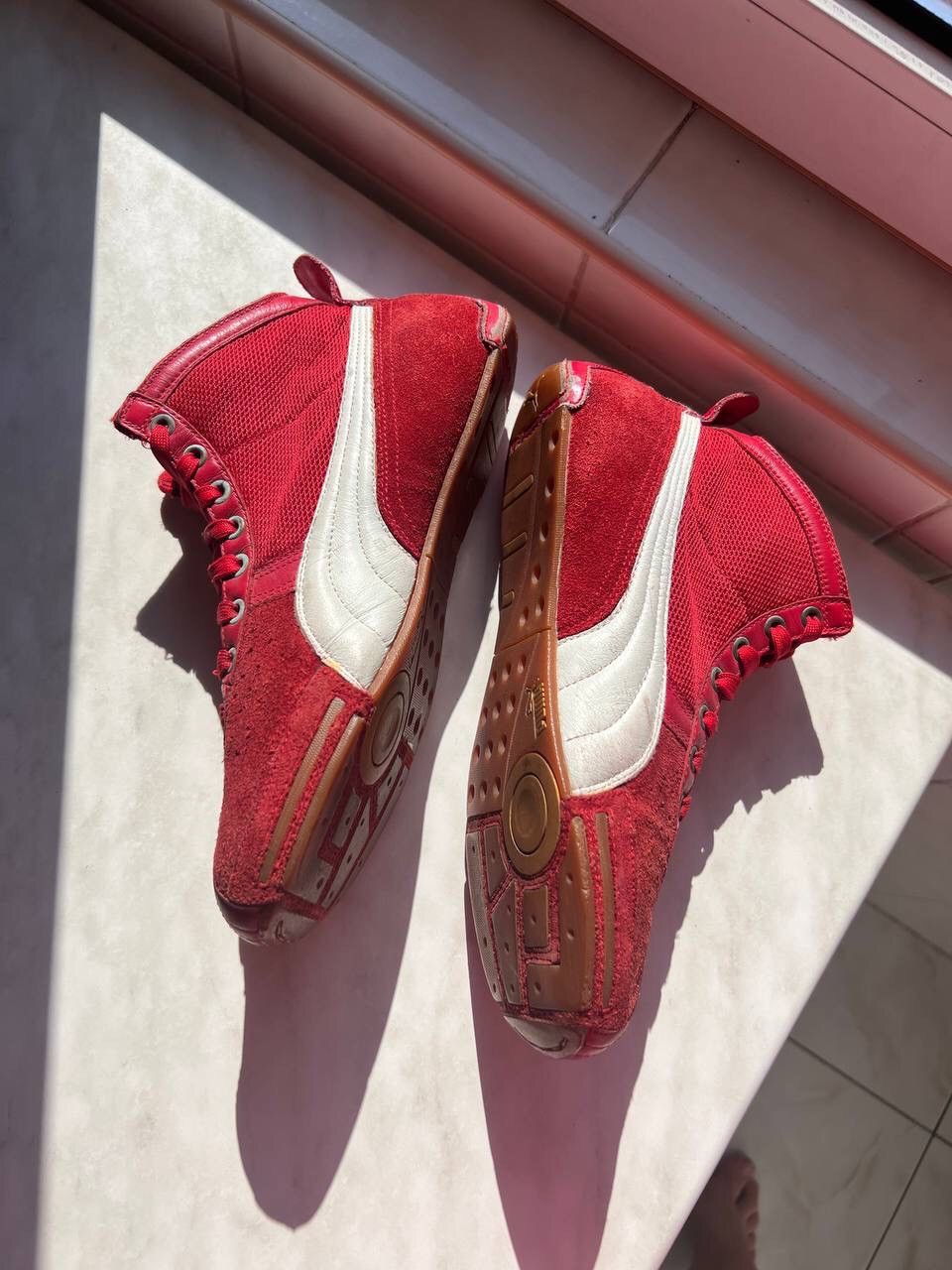 Puma × Vintage Puma Vintage Boxer Schattenboxen High Sneakers Shoes Racing Size US 8 / EU 41 - 12 Thumbnail