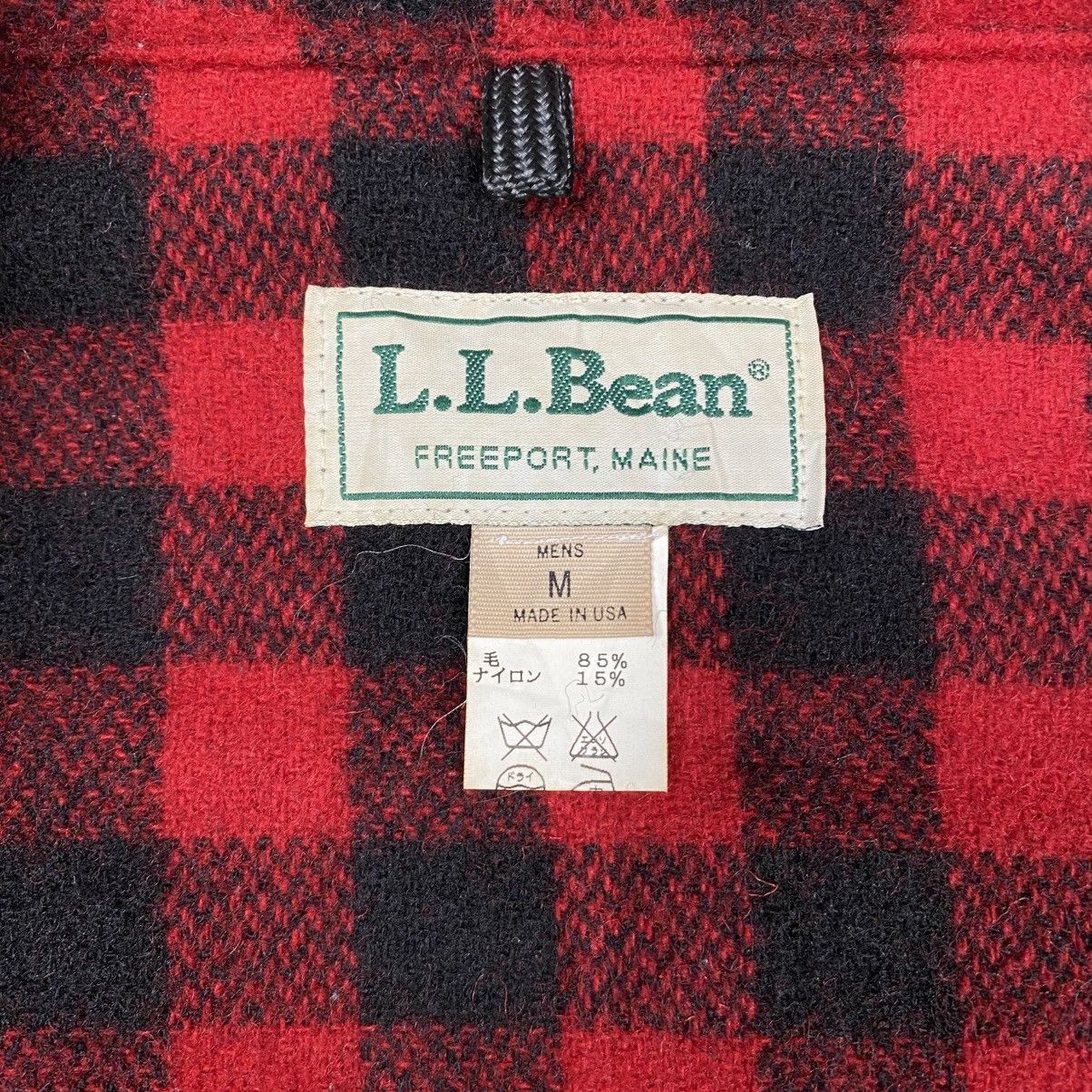 L.L. Bean × Vintage Vintage L.L.Bean Plaid Wool Hunting Work Jacket Size US M / EU 48-50 / 2 - 7 Thumbnail