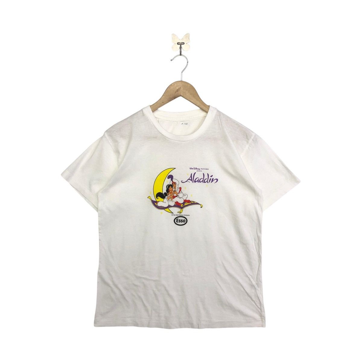 Cartoon Network × Disney × Vintage *Vintage DISNEY ALADDIN big logo printed movie tee Size US M / EU 48-50 / 2 - 1 Thumbnail