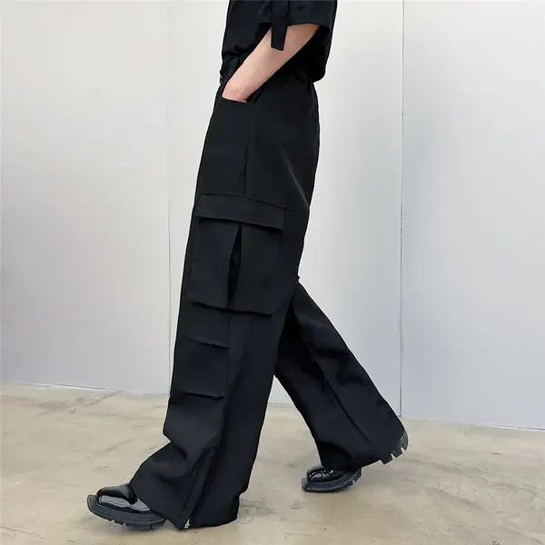 Japanese Brand VIBE Japanese Style Baggy Cargo Pocket Pants Size US 32 / EU 48 - 6 Thumbnail