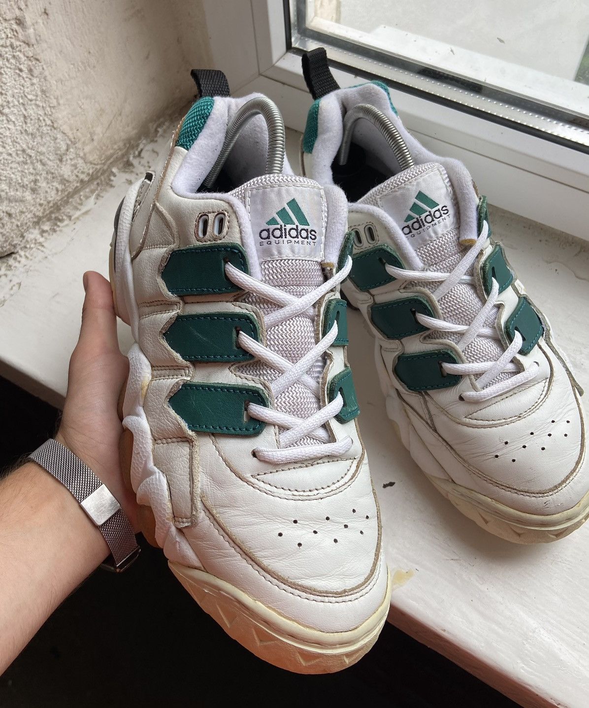 Adidas × Vintage Adidas Equipment Vintage 1995 rare sneakers Size US 9 / EU 42 - 2 Thumbnail