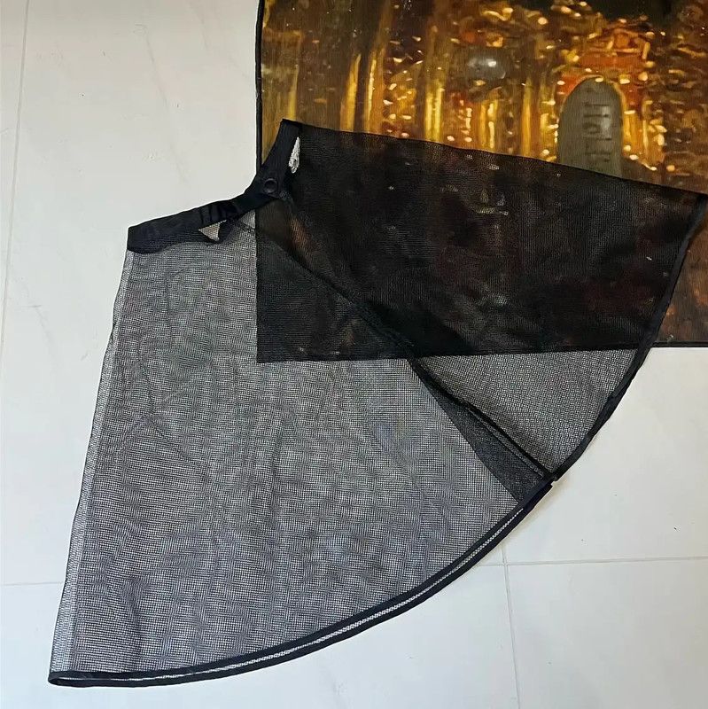 Yohji Yamamoto Yohji Yamamoto Black Women's Skirt 0089 Size 23" - 1 Thumbnail