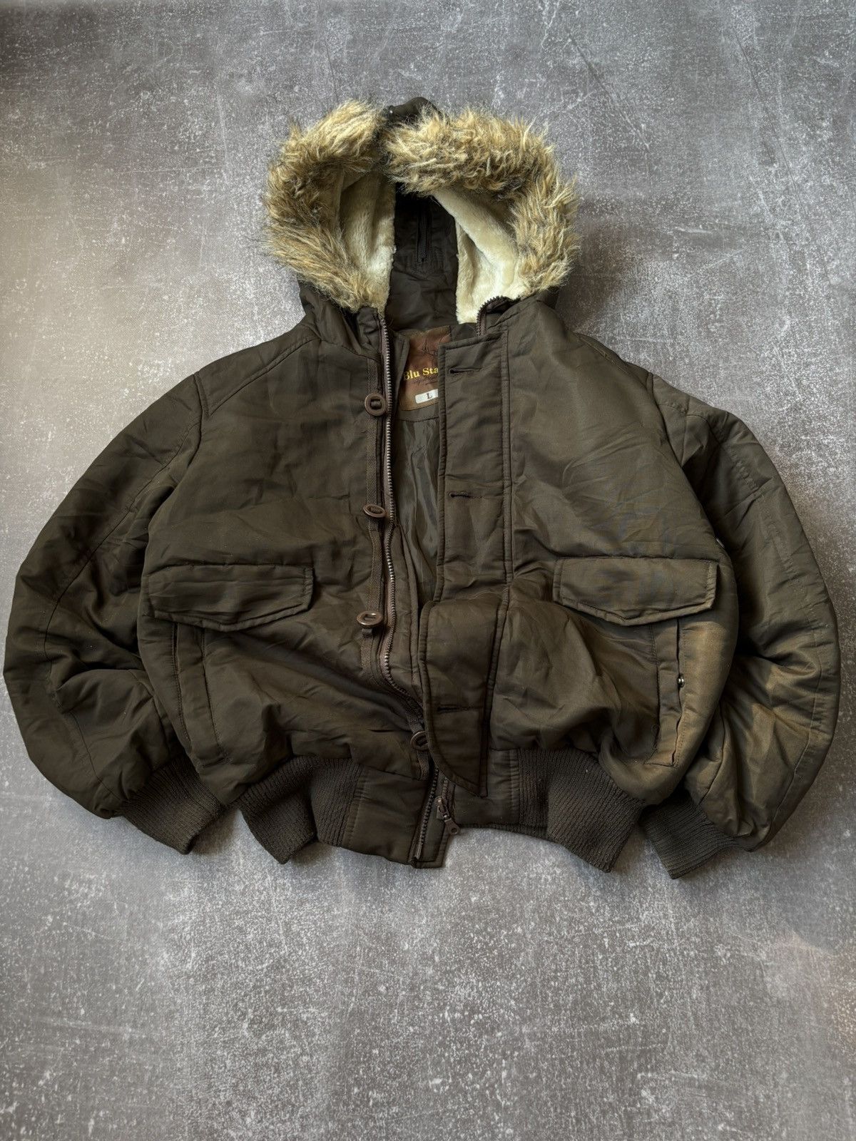 Pre-owned Hysteric Glamour X If Six Was Nine Crazy Vintage Jacket If6was9 Glamour In Brown