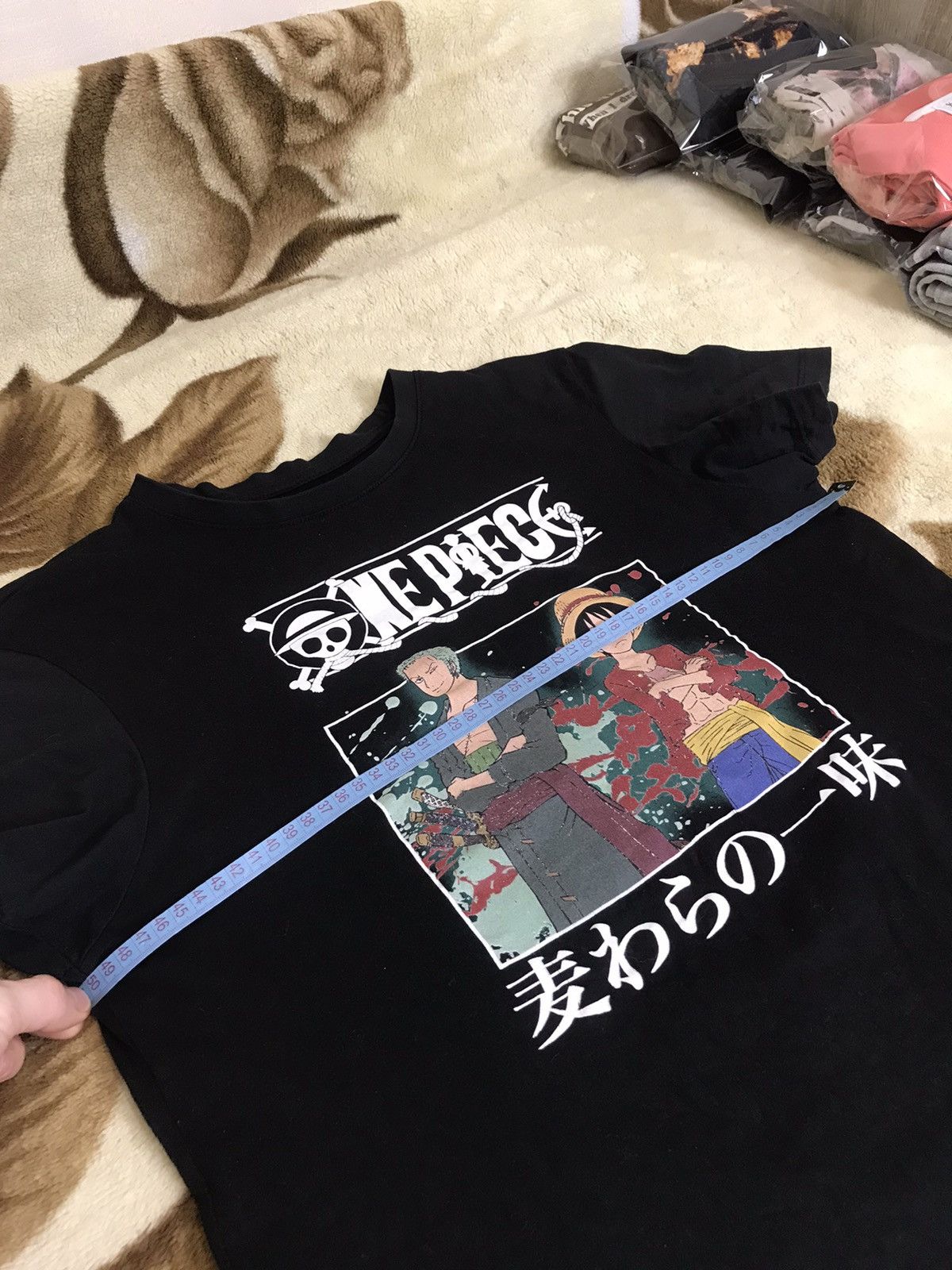 Anime 🔥 Anime One Piece Rare Japan Movie Y2K Graphic Streetwear Size US M / EU 48-50 / 2 - 6 Thumbnail