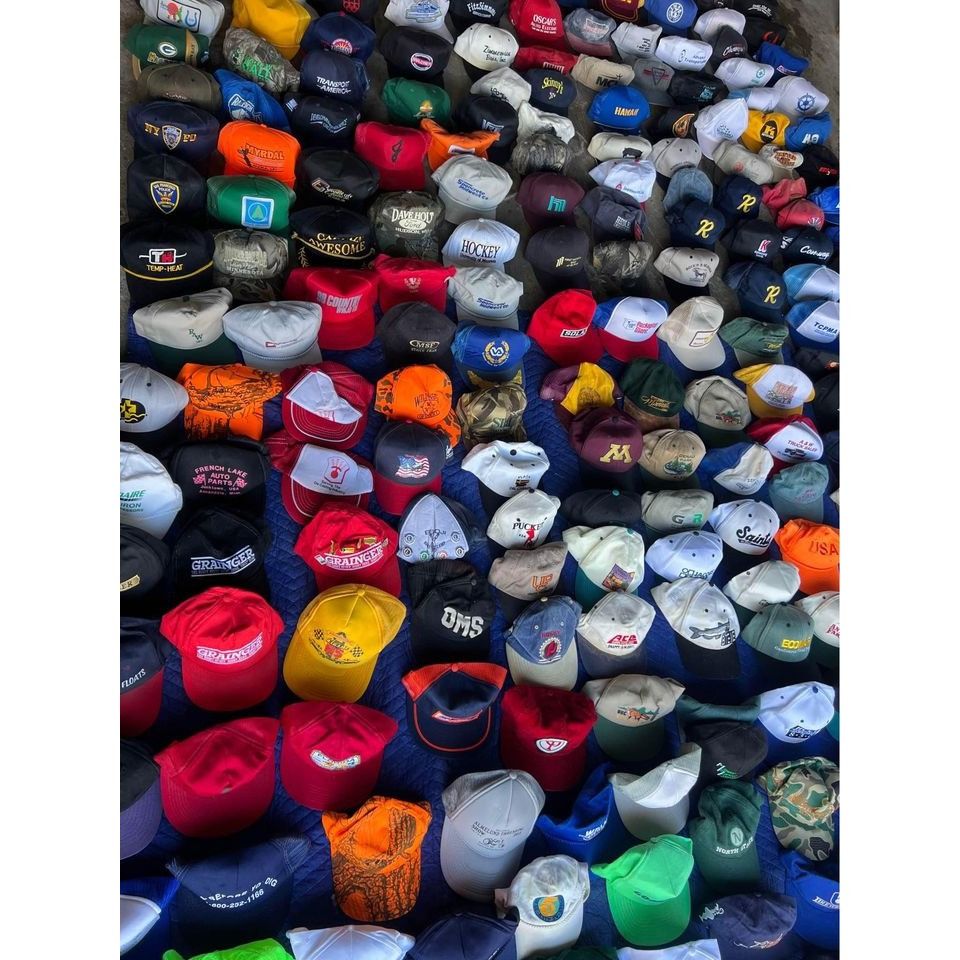 Other Vintage 5 Mystery Hat Cap Bundle Trucker, Mesh, Snapback, Ro Size ONE SIZE - 5 Thumbnail
