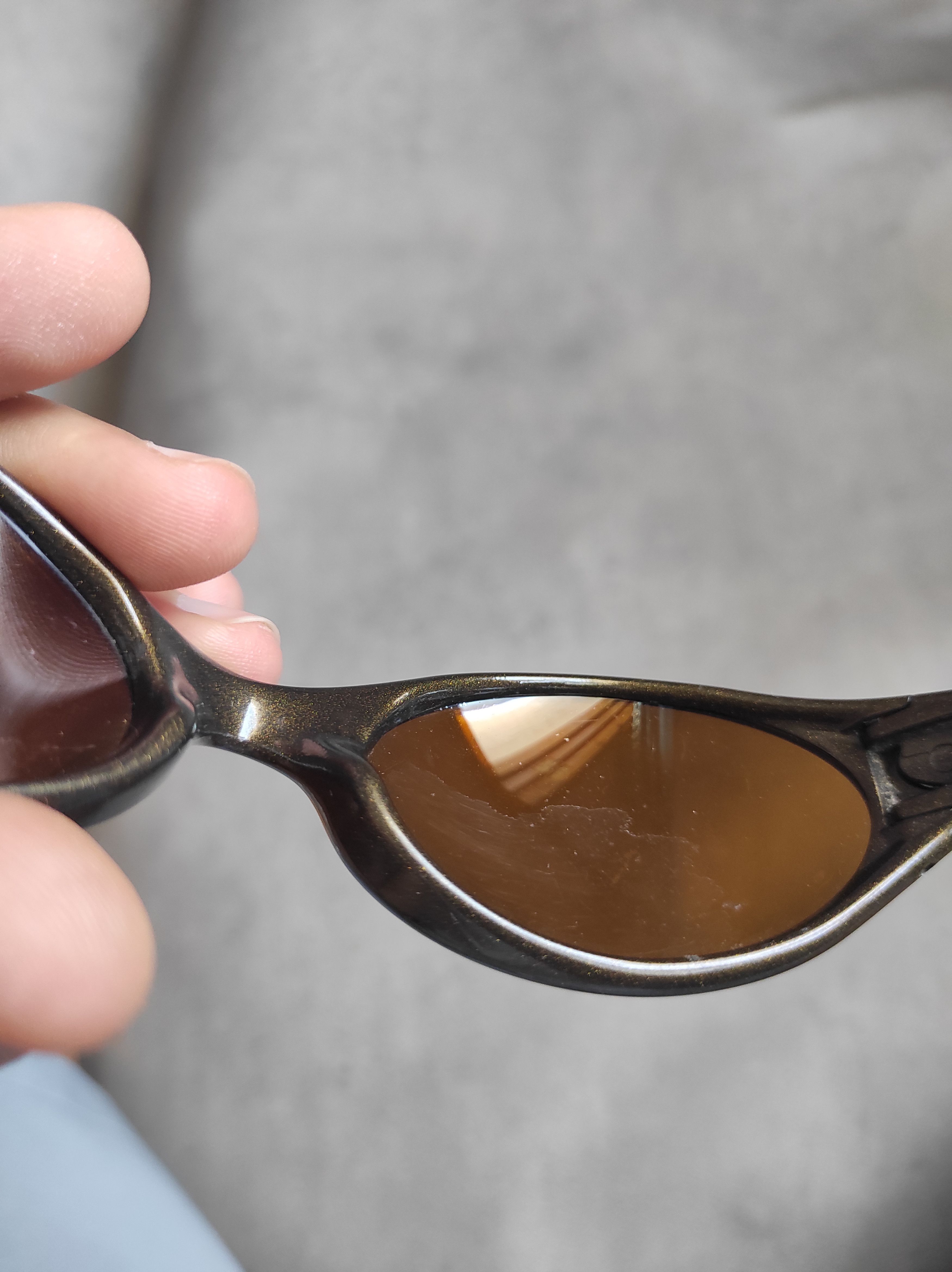 Oakley OAKLEY EYE JACKET 2000 2G BROWN GOLD Size ONE SIZE - 12 Thumbnail