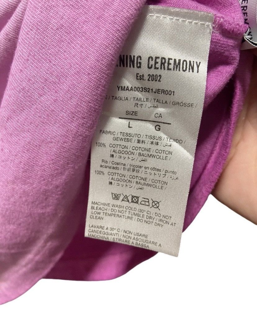 Opening Ceremony Opening Ceremony Oversized Pink Embroidered Rose Tee Size US L / EU 52-54 / 3 - 8 Thumbnail