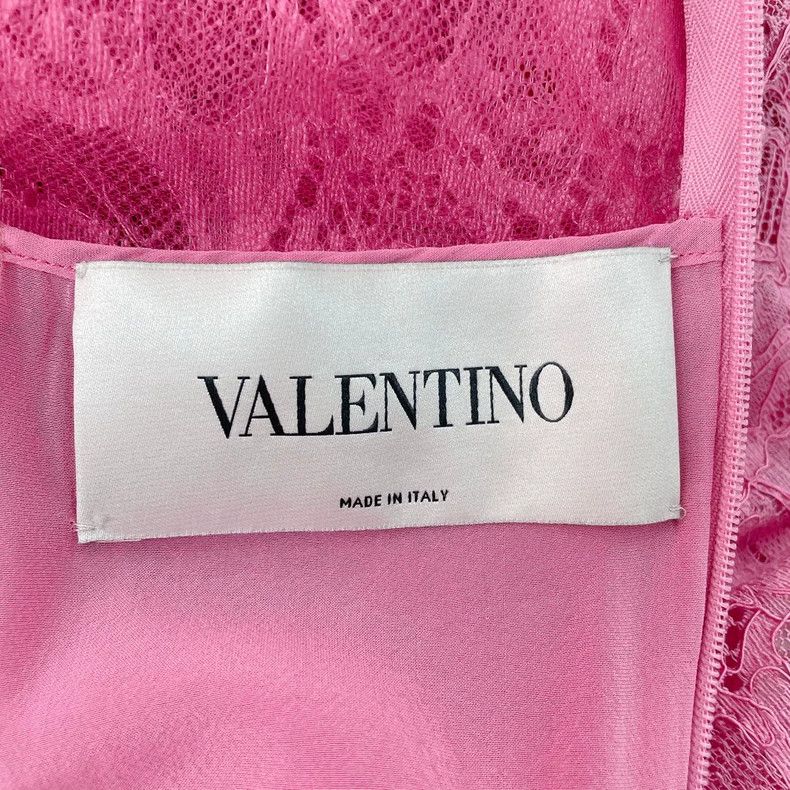 Valentino Valentino Pink lace dress Size XS / US 0-2 / IT 36-38 - 5 Thumbnail