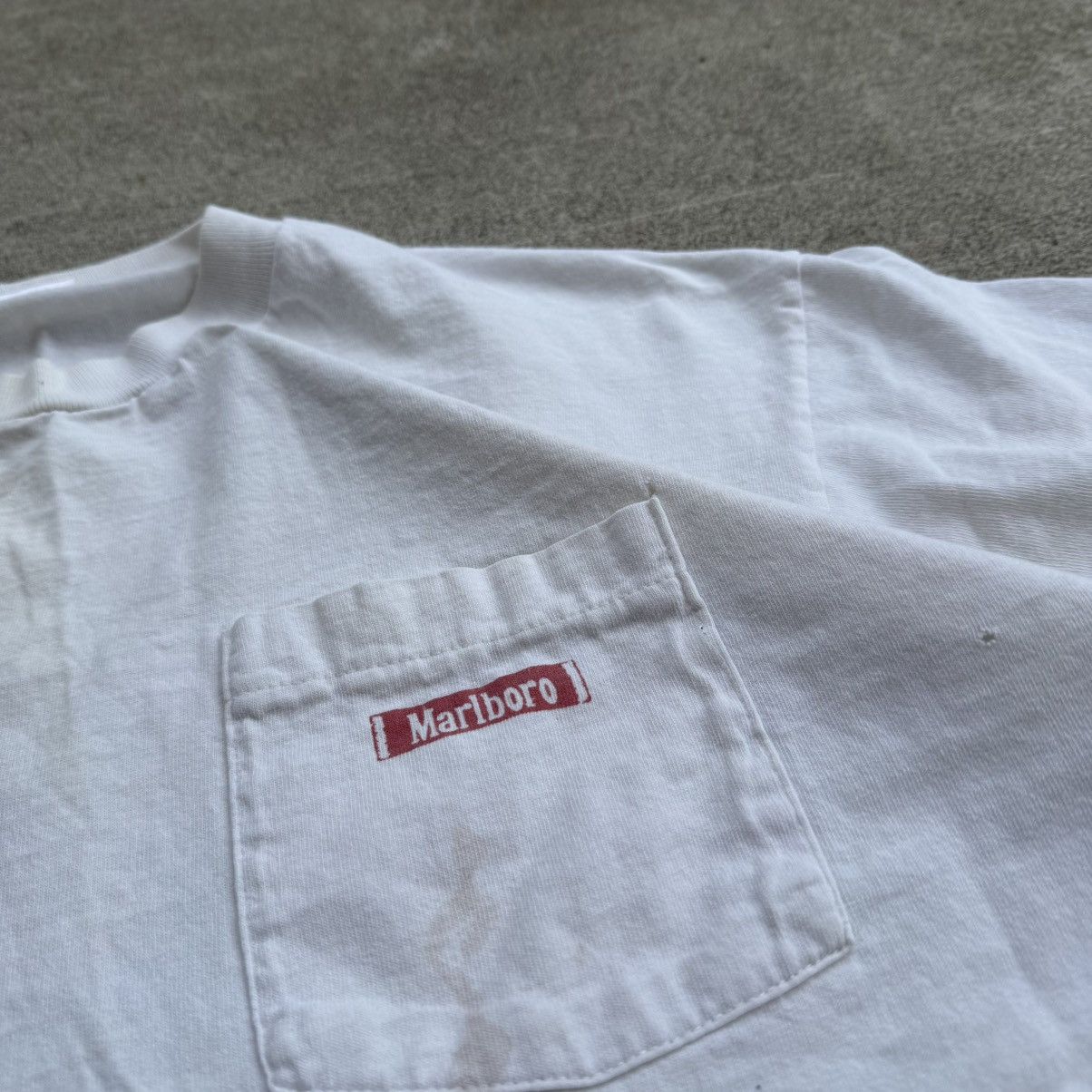 Marlboro Adventure Team Vintage Rare 80s Marlboro Country Promo Pocket Tee Size US XL / EU 56 / 4 - 4 Thumbnail