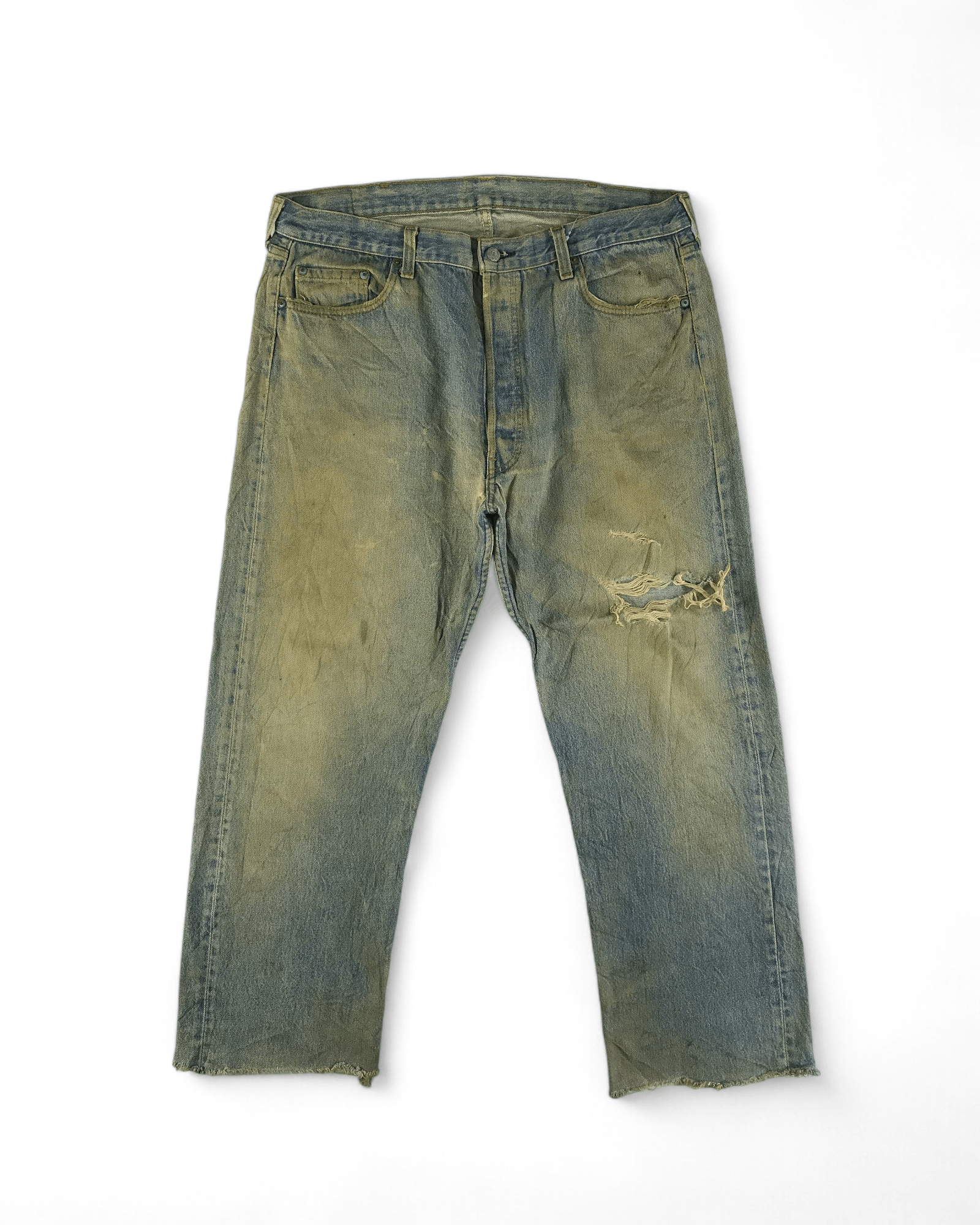 Levi's 90s Vintage Levis 501 Jeans-J4073 Size US 37 - 1 Thumbnail