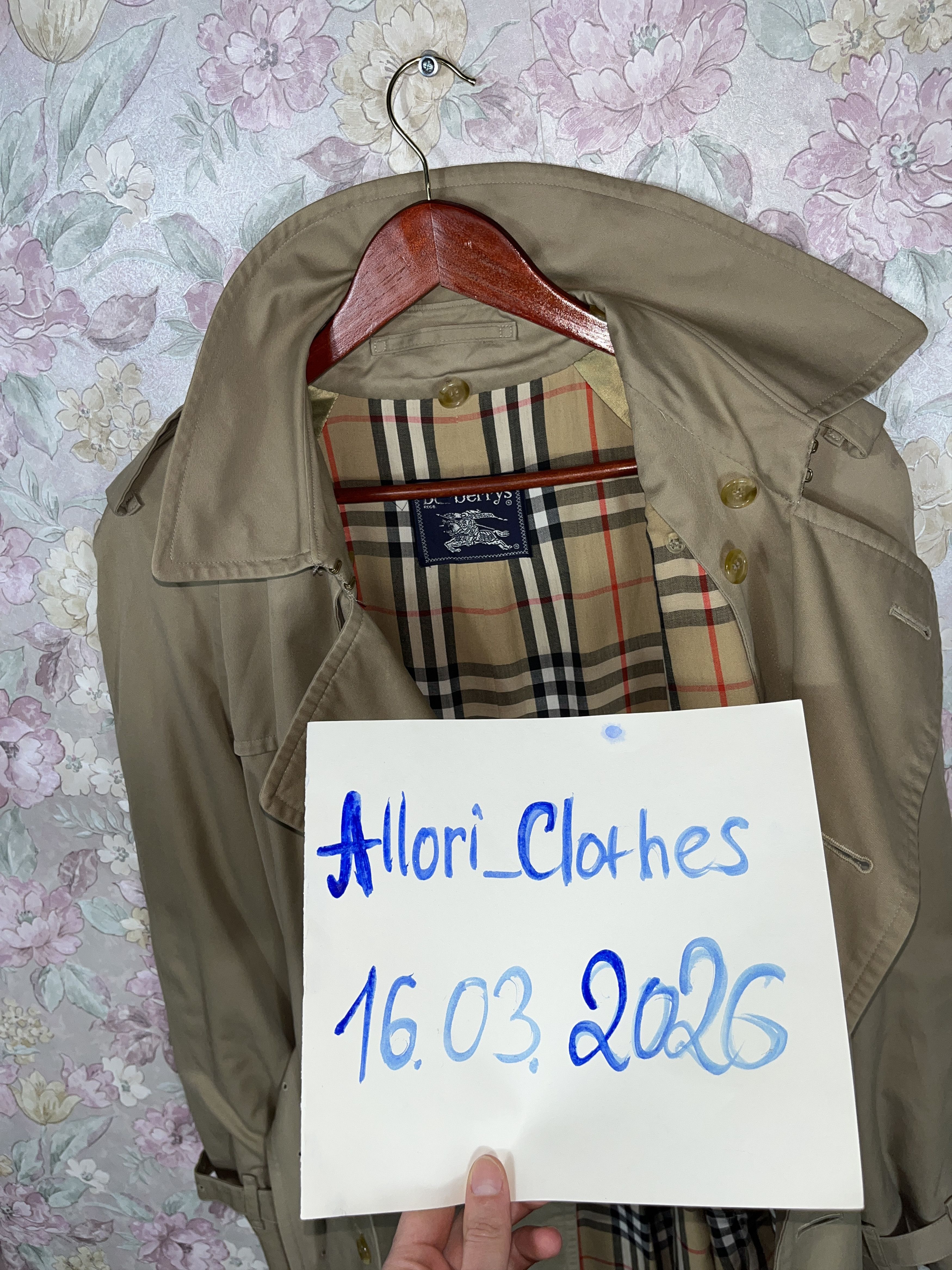 Burberry Burberry's Coat Trench Nova Check Vintage 90s Beige Size L Size US L / EU 52-54 / 3 - 23 Thumbnail