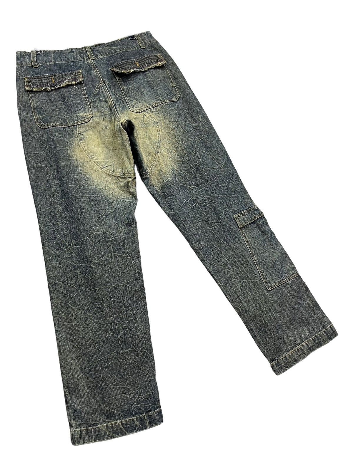 Vintage × Woolrich Woolen Mills FYE🔥Vintage 90’s WOOLRICH Mudmax Claw Mark Baggy Denim Size US 32 / EU 48 - 8 Thumbnail
