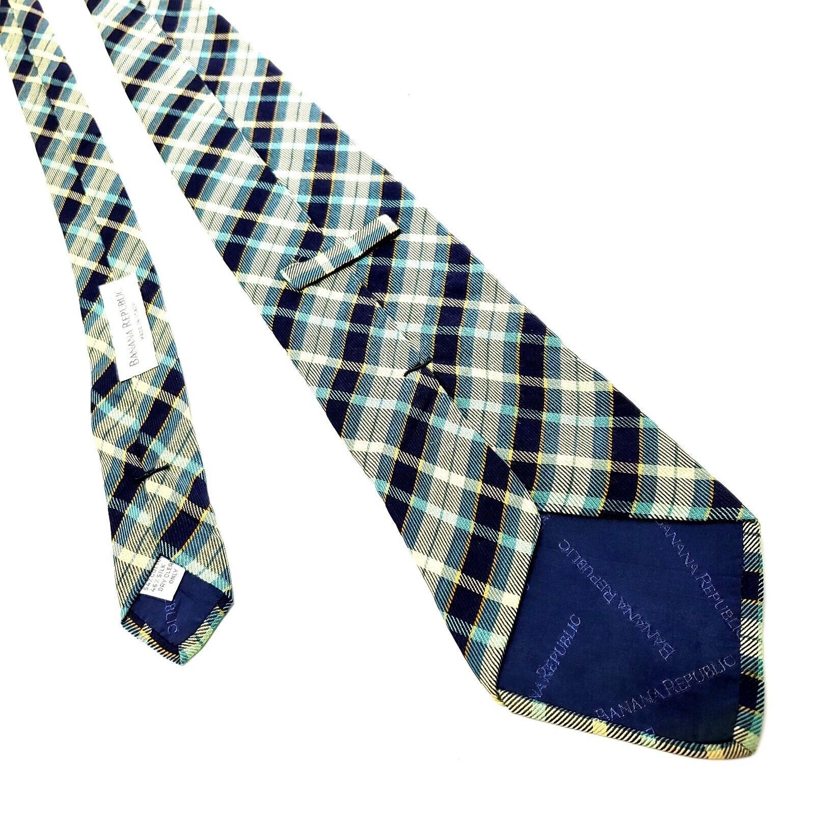 Banana Republic Banana Republic Multi Colored Silk Tie Woven Wide Regimental Size ONE SIZE - 3 Thumbnail