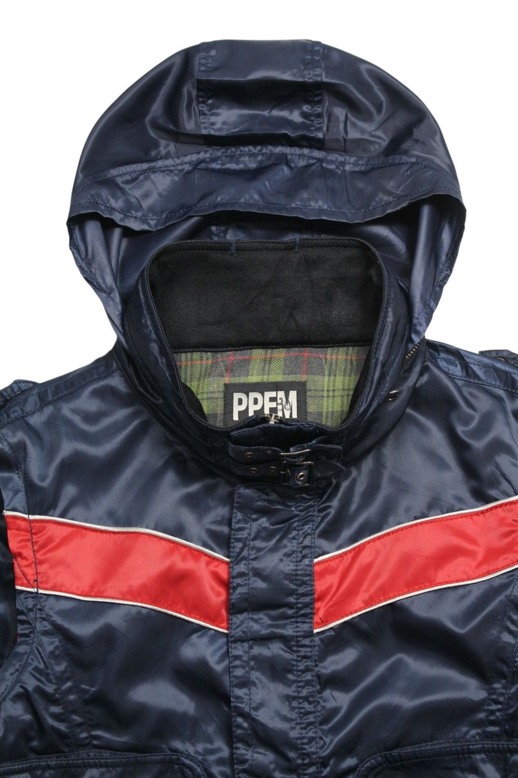 PPFM 2007 PPFM HOODED TARTAN LINED NYLON TACTICAL JACKET Size US M / EU 48-50 / 2 - 3 Thumbnail