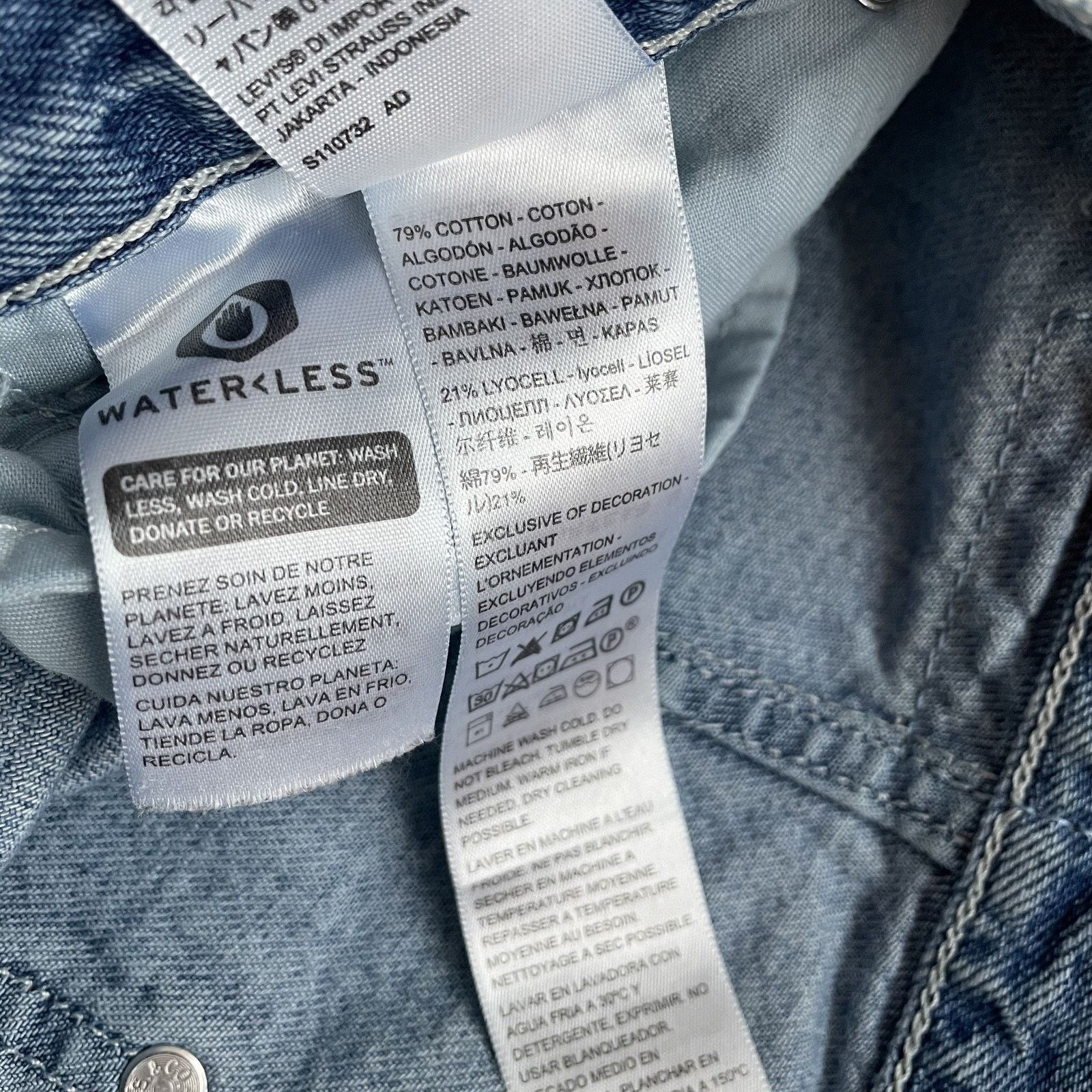 Levi's Levi's Premium Dad Utility Jeans Men's 30 Blue Relaxed Fit Size US 30 / EU 46 - 3 Thumbnail