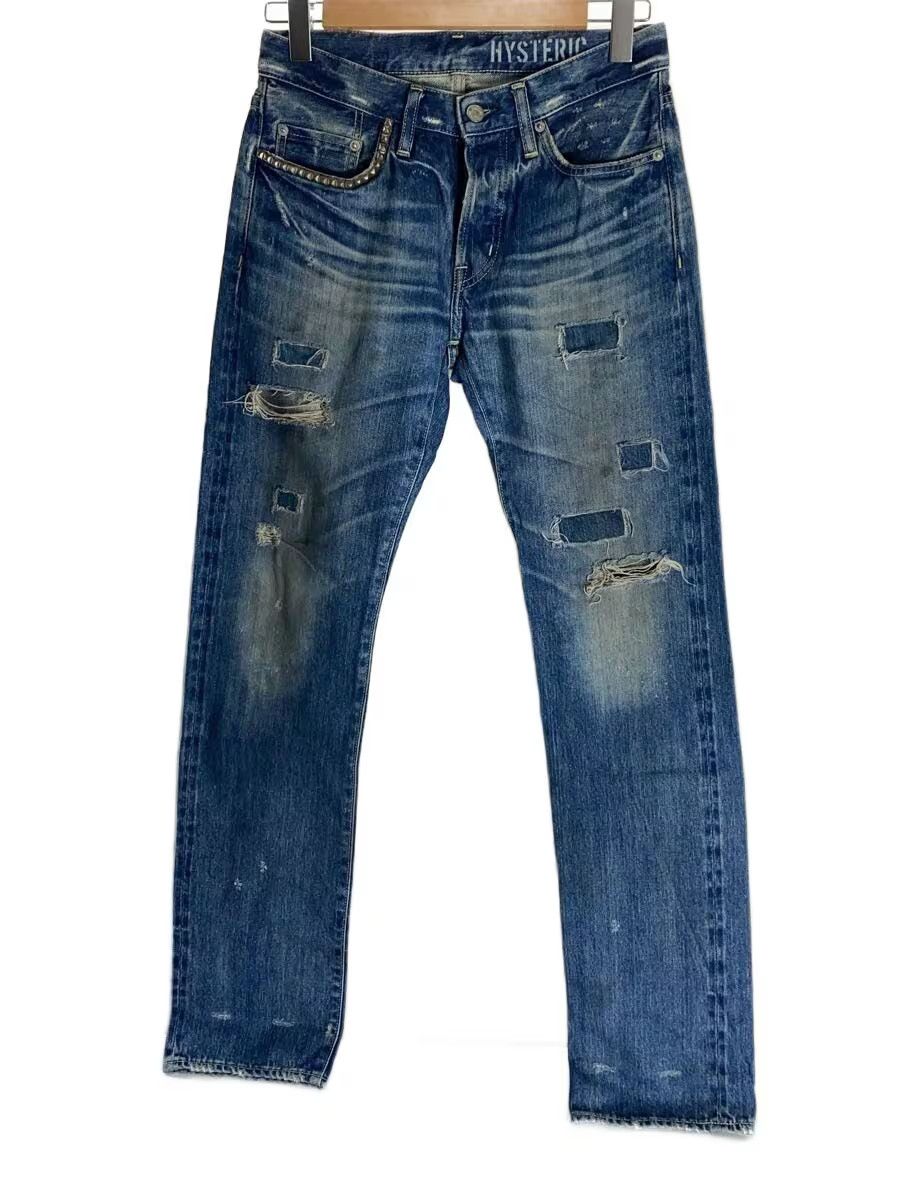 Hysteric Glamour Patchwork Distressed Denim Jeans Size US 29 - 1 Thumbnail