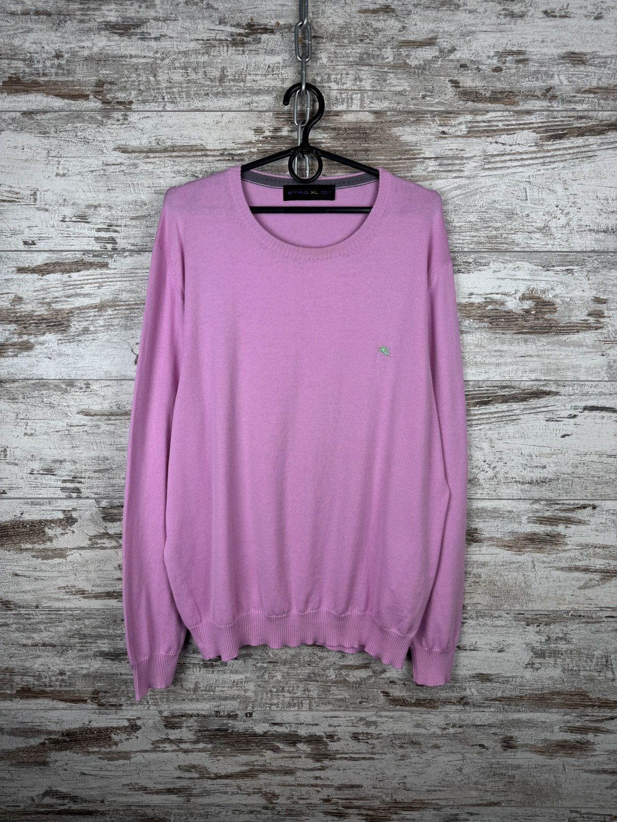 Etro Mens Vintage Etro milan luxury sweater knitwear sweatshirt Size US XL / EU 56 / 4 - 2 Thumbnail