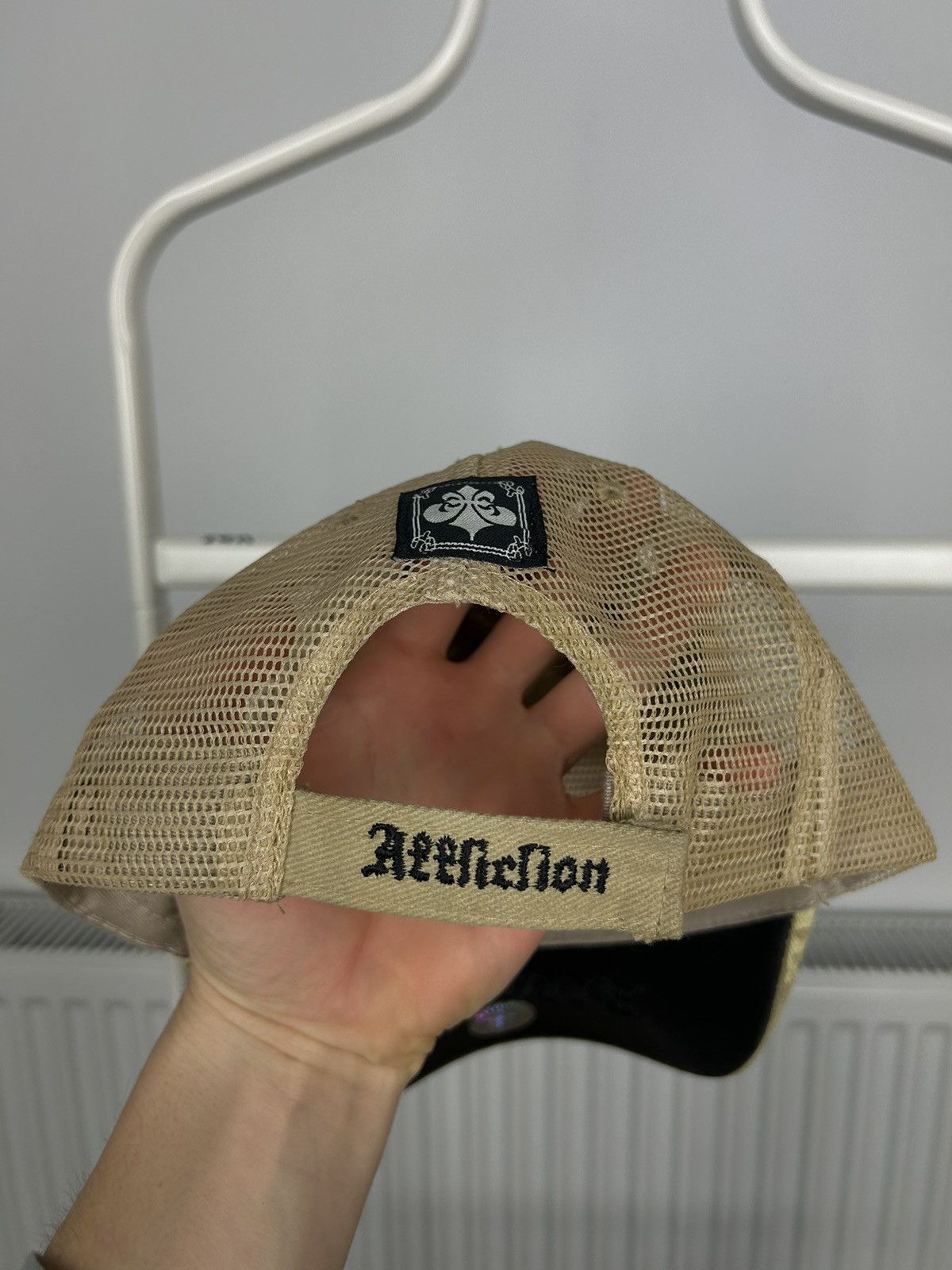 Affliction × Japanese Brand Affliction Skull Trucker Cap Y2K Avant-Garde Vintage Size ONE SIZE - 5 Thumbnail