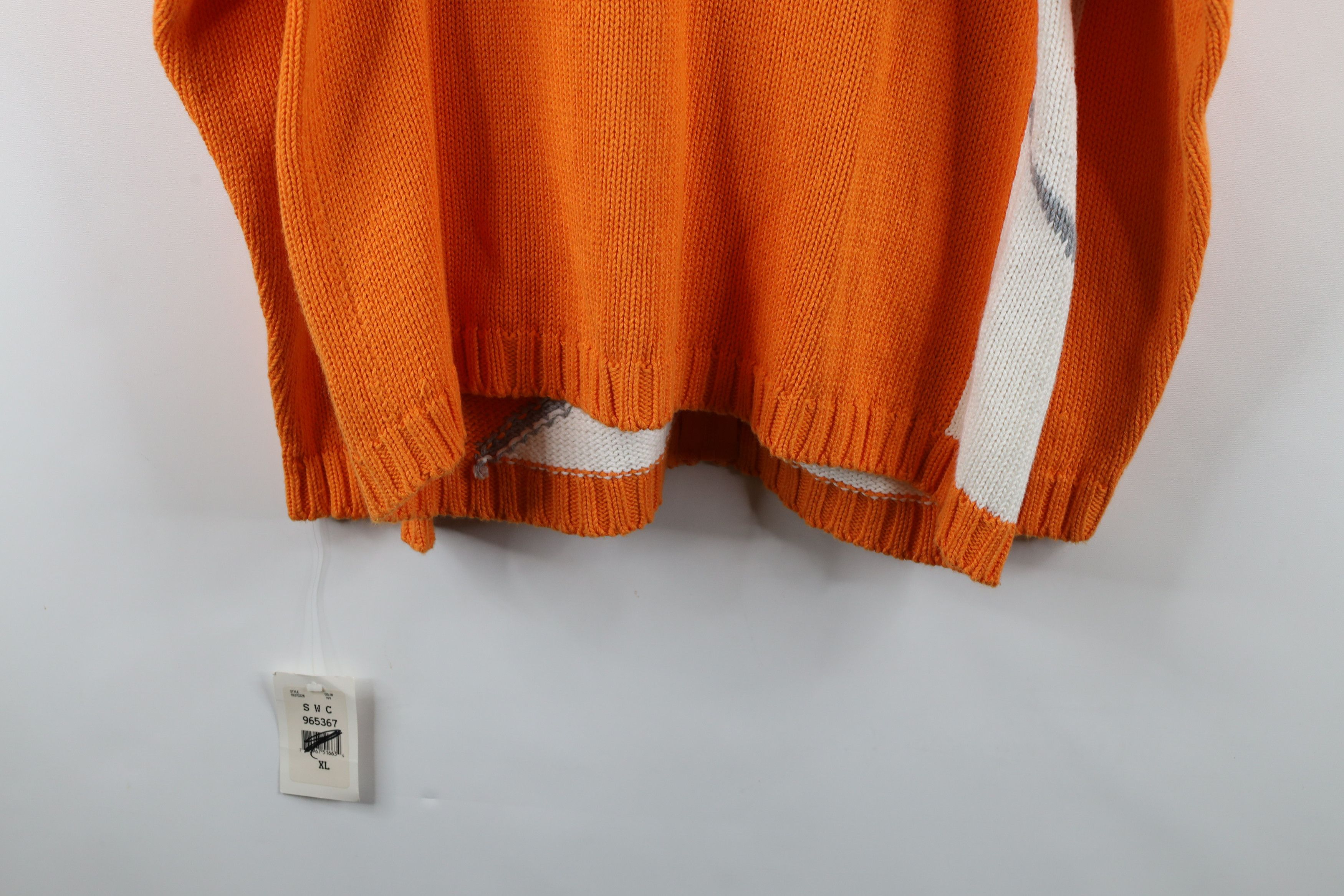 Vintage Deadstock Vintage 90s Tennessee Football Cardigan Sweater Size XL / US 12-14 / IT 48-50 - 16 Thumbnail