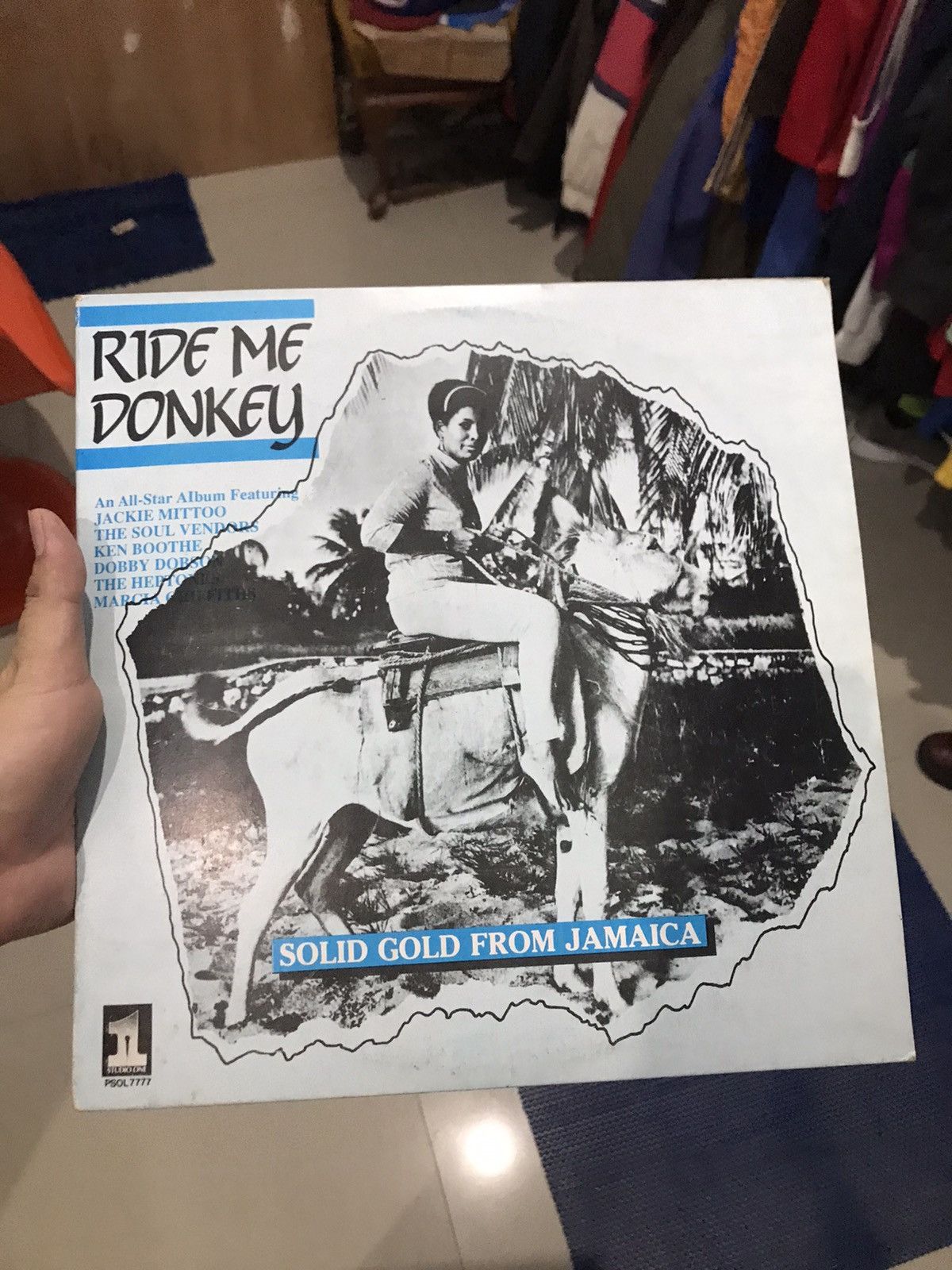 Hysteric Glamour × Vintage Vintage first press studio one vinyl ride me donkey Various Size ONE SIZE - 1 Thumbnail