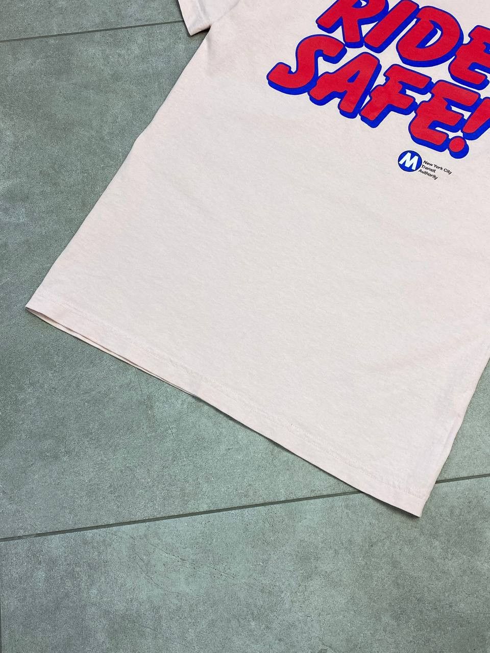 Only NY Only NY RIDE SAFE! New York Transit Authority T-Shirt Size US S / EU 44-46 / 1 - 6 Thumbnail