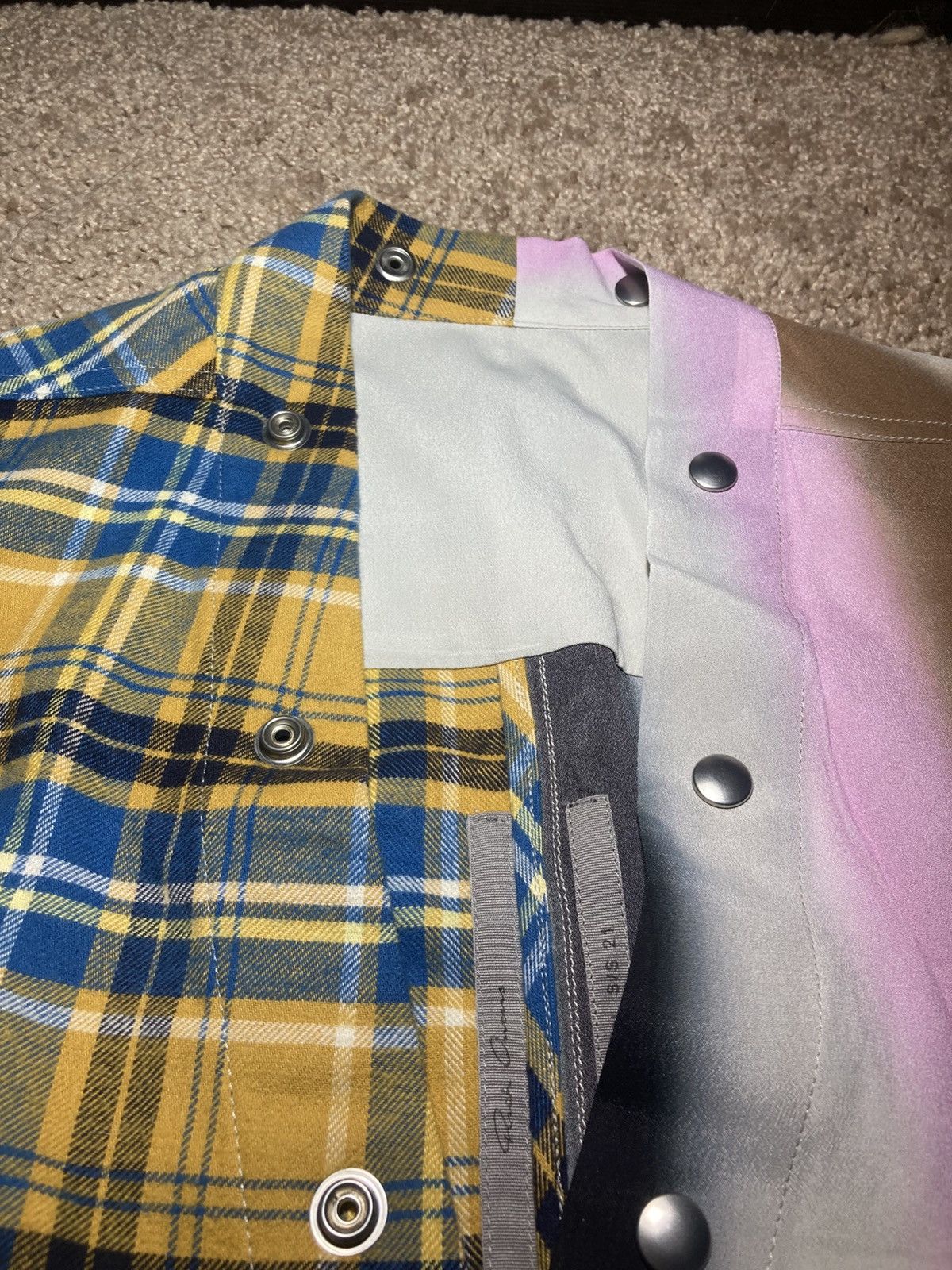 Rick Owens New SS21 Rick Owens Phlegethon Faun Shirt Flannel Hybrid 46 Size US S / EU 44-46 / 1 - 5 Thumbnail